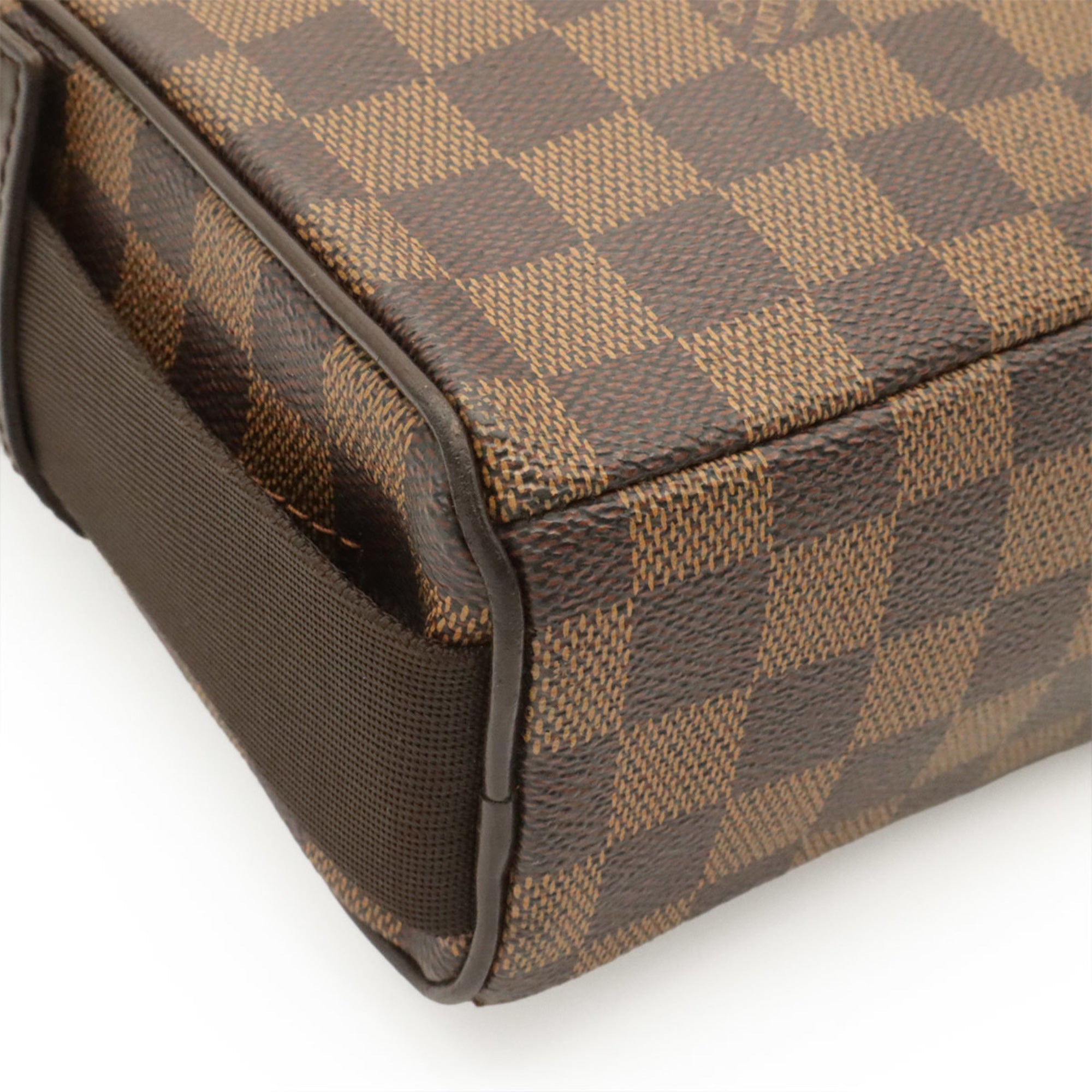 Louis Vuitton Brown Damier Canvas Pvc Pochette Shoulder Bag (Pre-Owned)