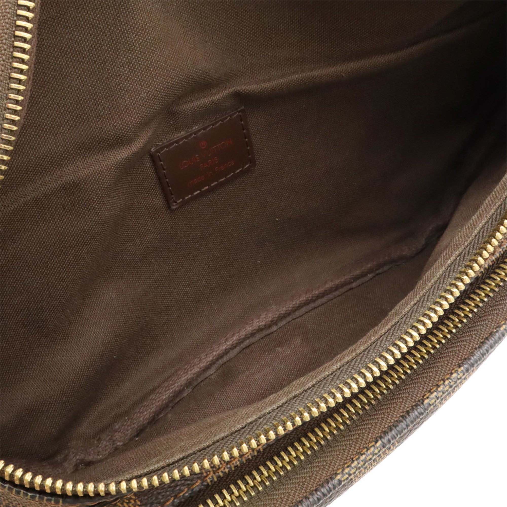 Louis Vuitton Brown Damier Canvas Pvc Fanny Pack (Pre-Owned)
