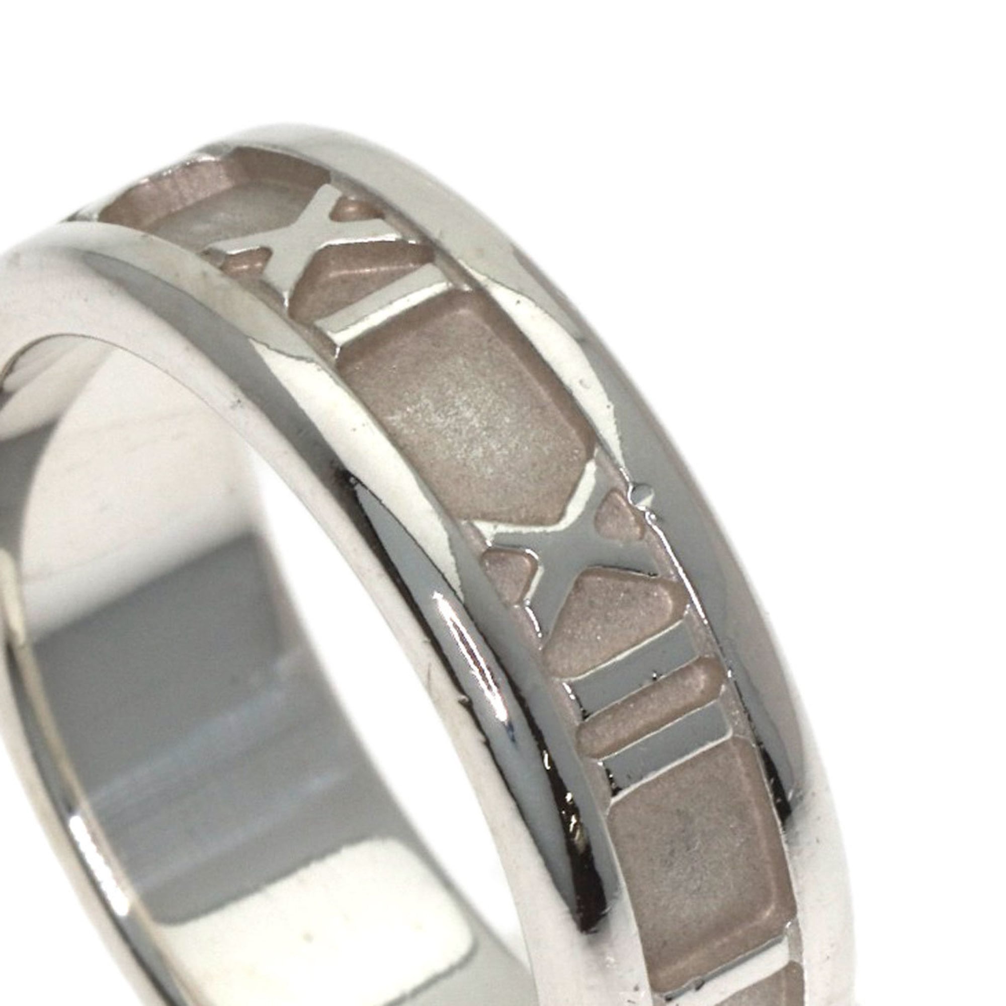 Tiffany Atlas Silver Band Ring (Pre-Owned)