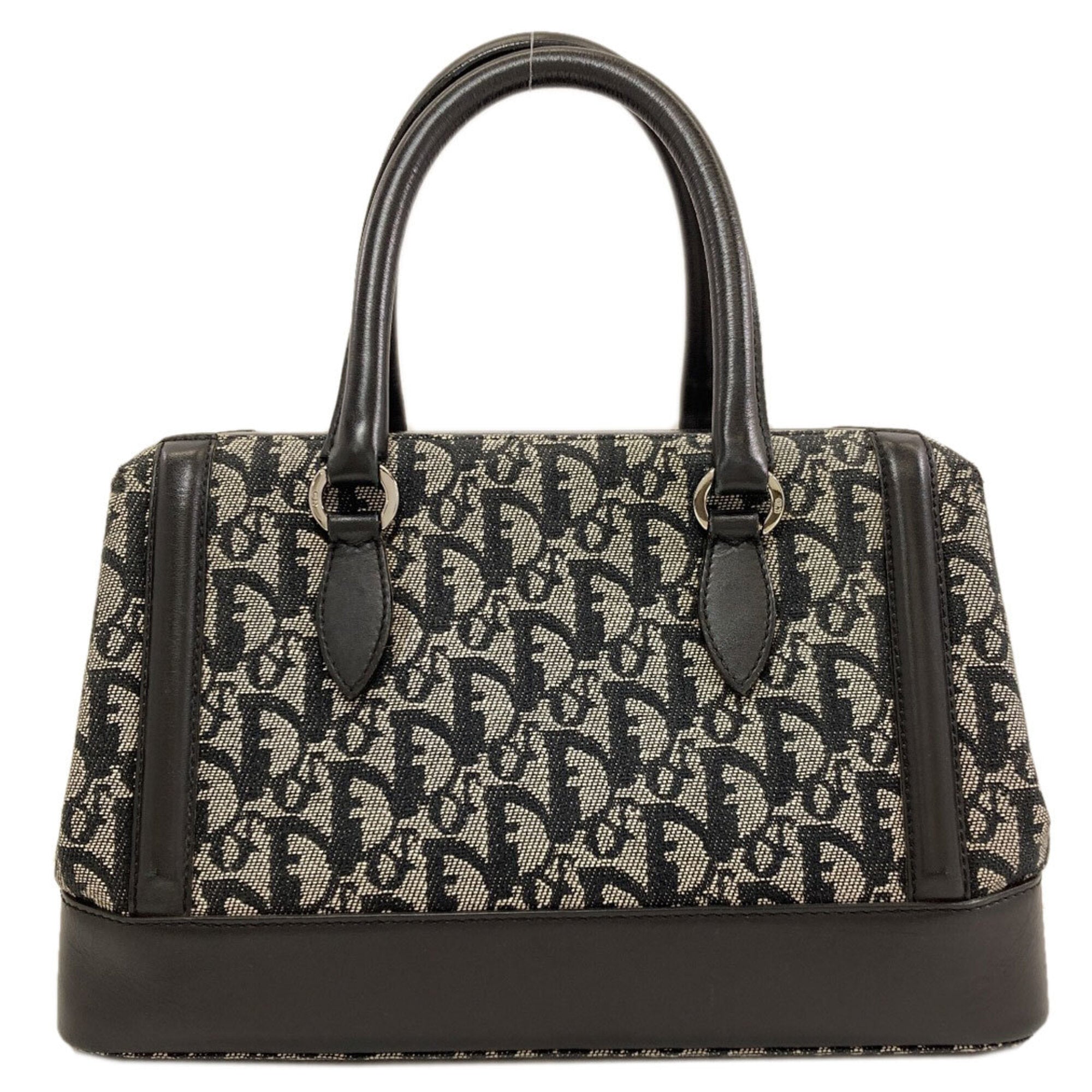 Christian Dior Black Canvas Handbag (Pre-Owned)