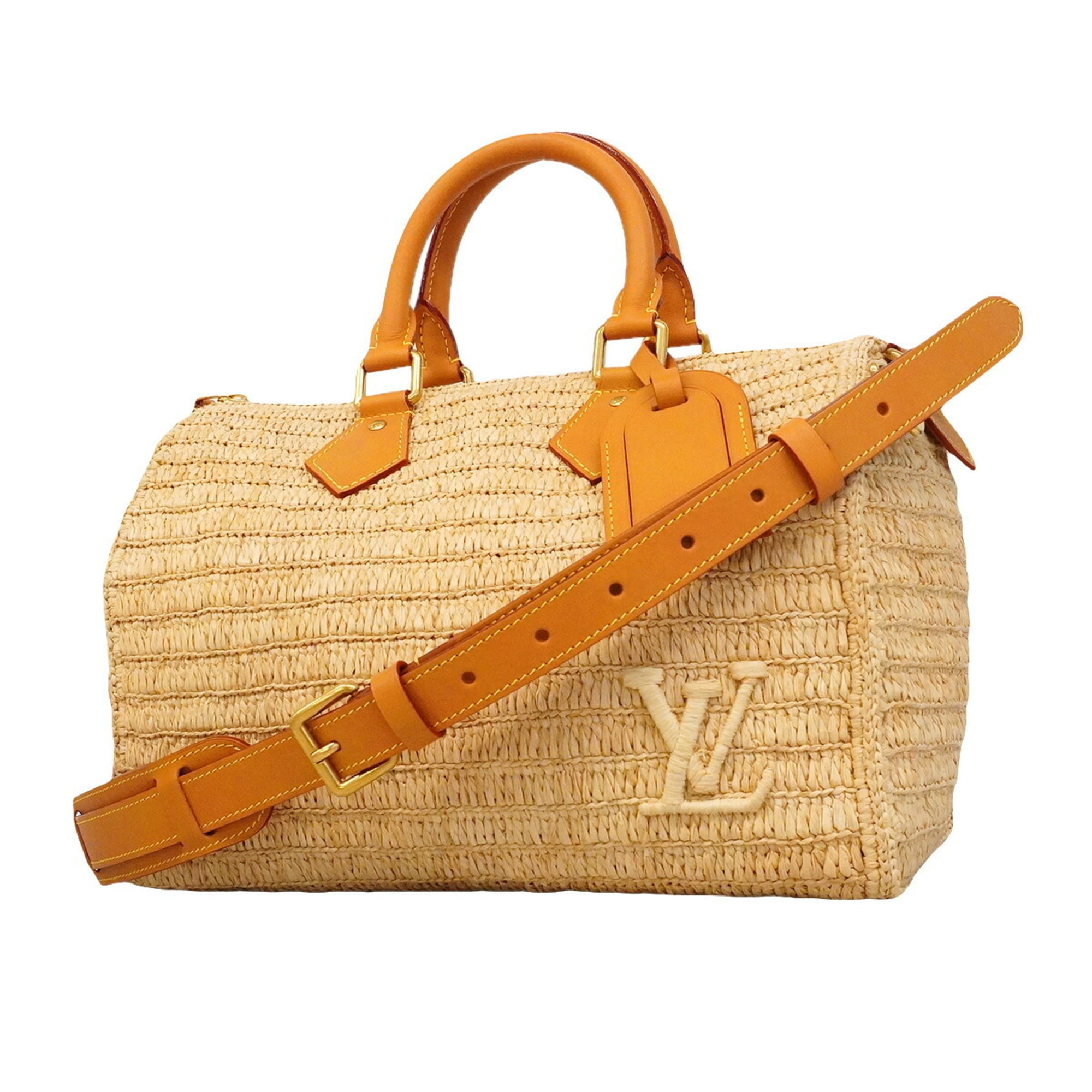 Louis Vuitton Beige Handbag (Pre-Owned)