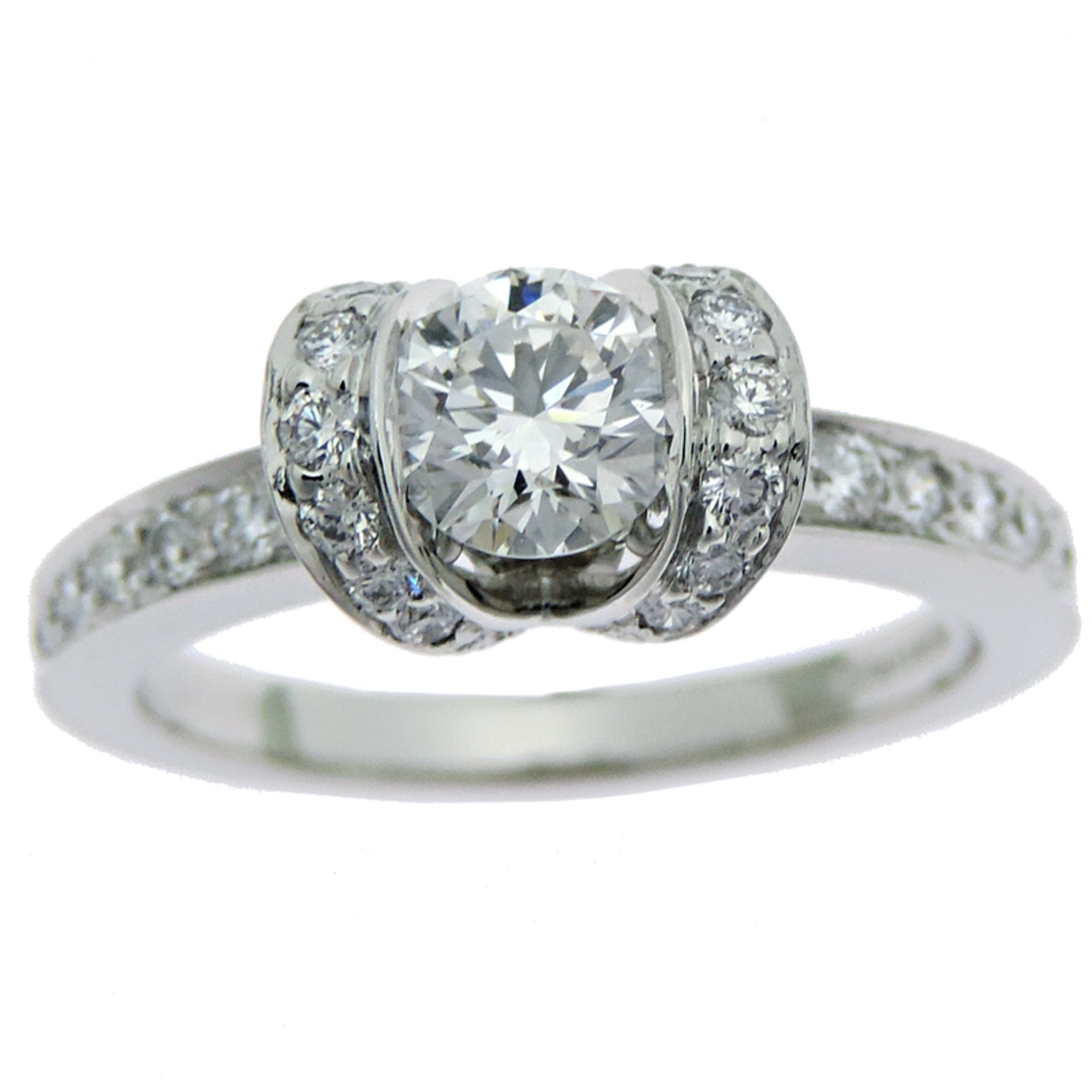 Tiffany Platinum 950 Band Ring (Pre-Owned)
