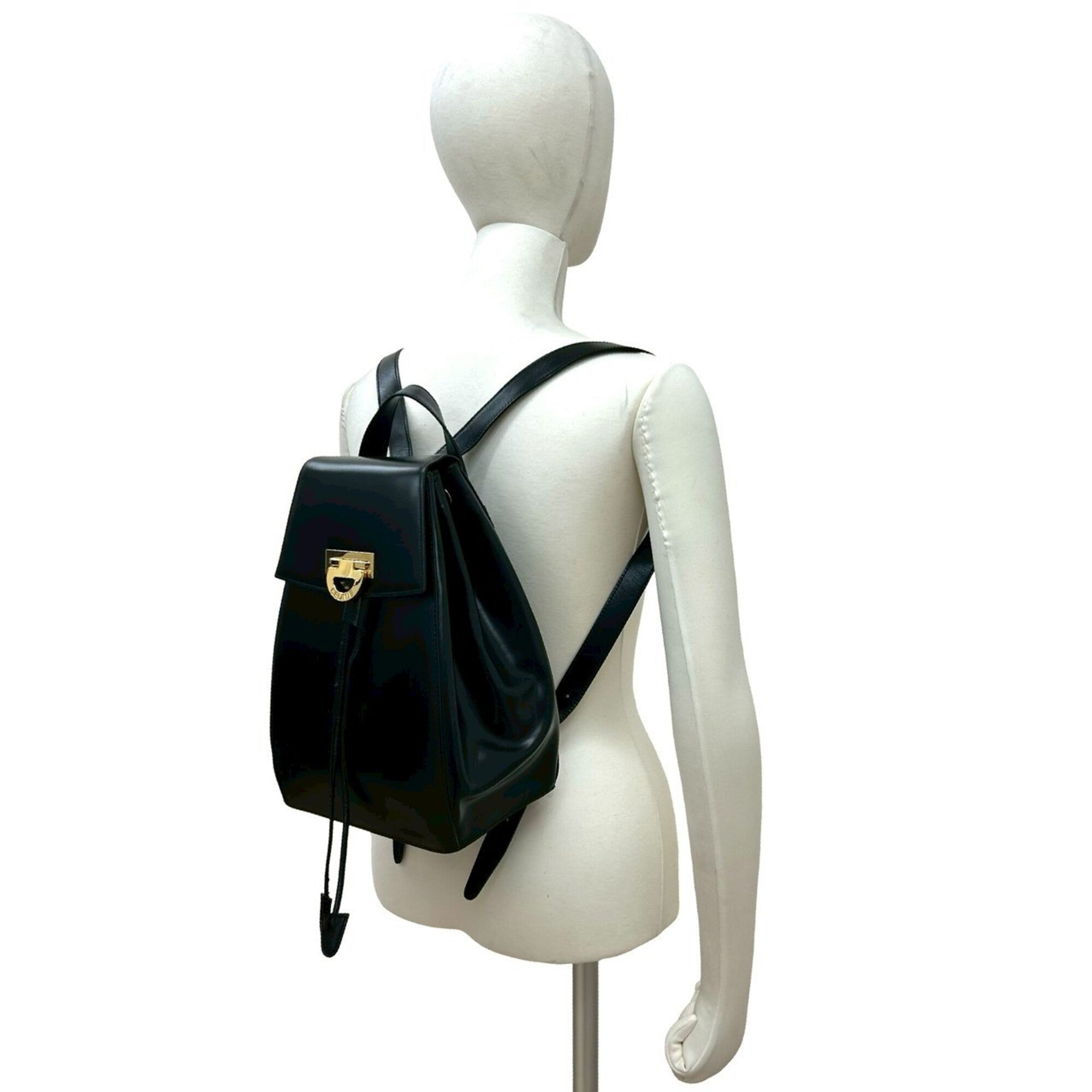 Celine Black Leather Backpack (Pre-Owned)