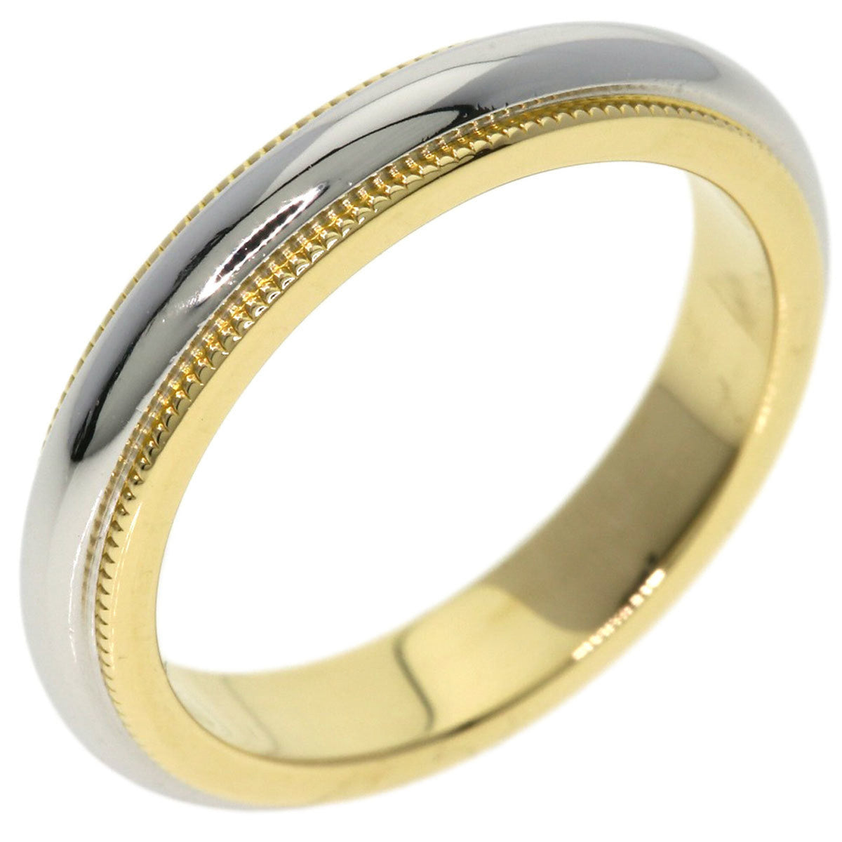 Tiffany Yellow Gold (18K) Platinum 950 Band Ring (Pre-Owned)
