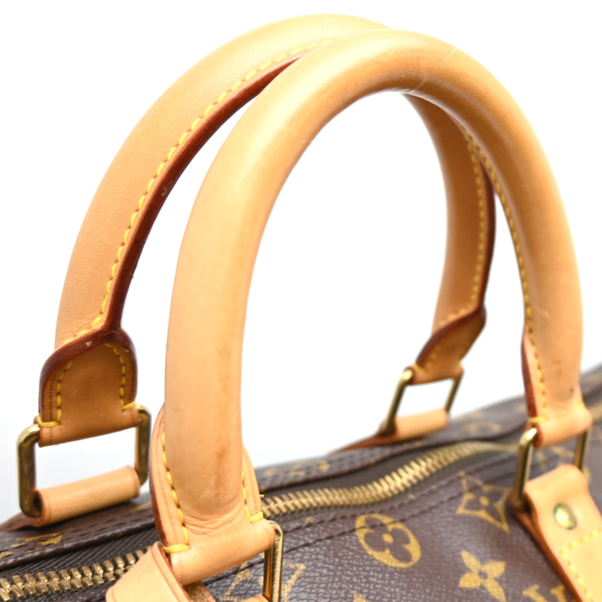 Louis Vuitton Brown Monogram Boston Bag (Pre-Owned)