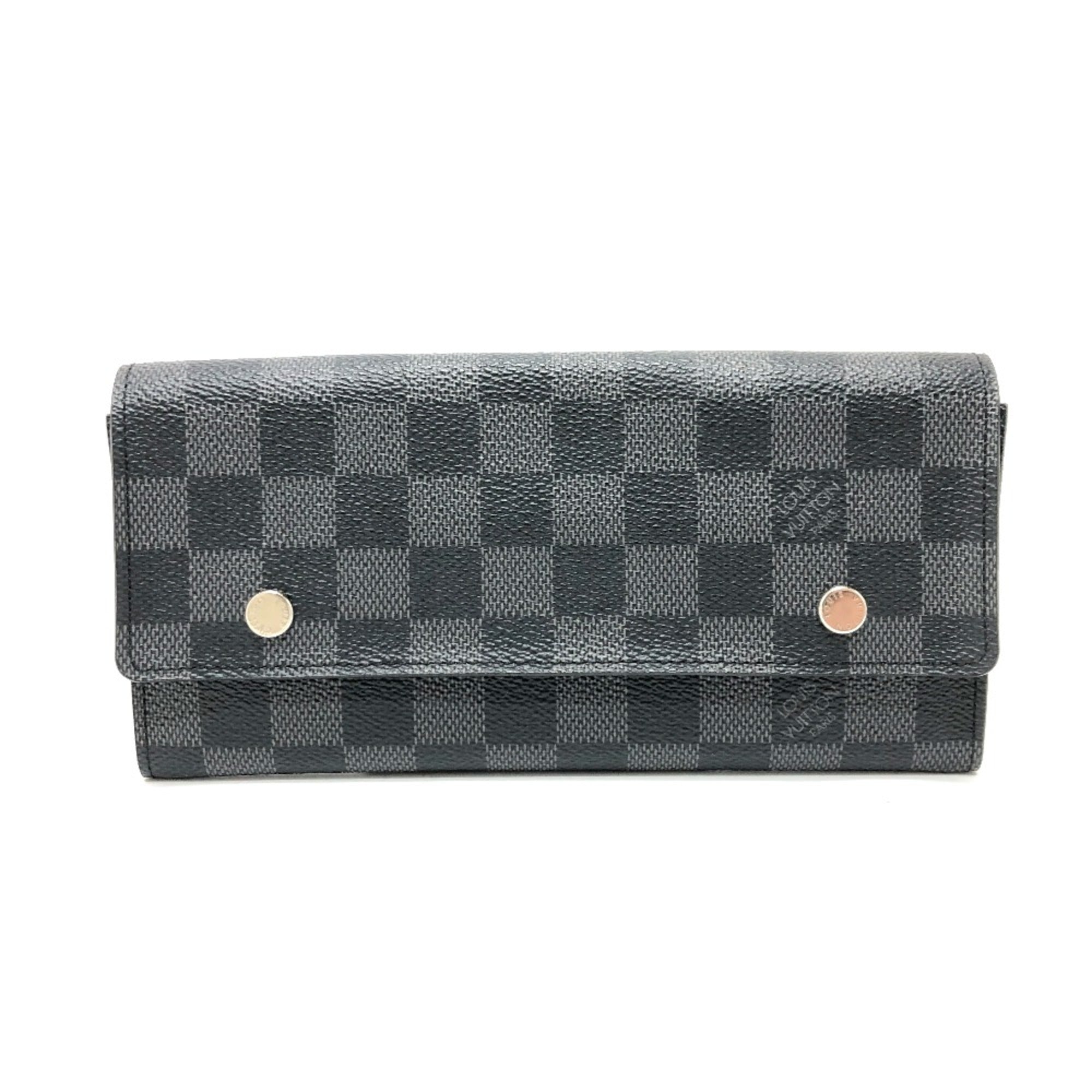 Louis Vuitton Black Other Long Wallet (Bi-Fold) (Pre-Owned)