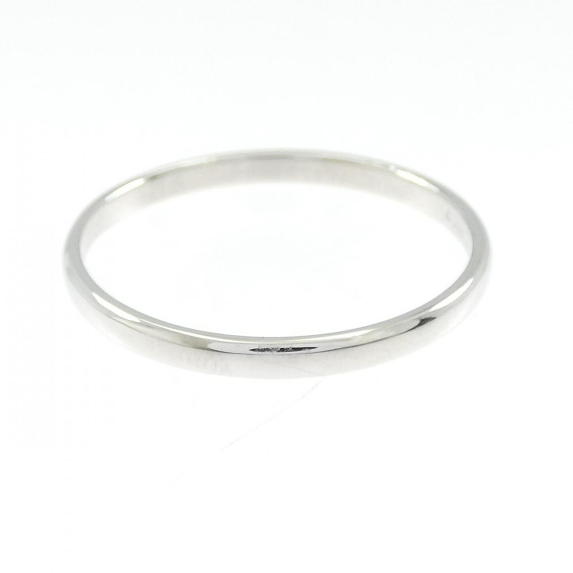 Tiffany Platinum Platinum 950 Band Ring (Pre-Owned)