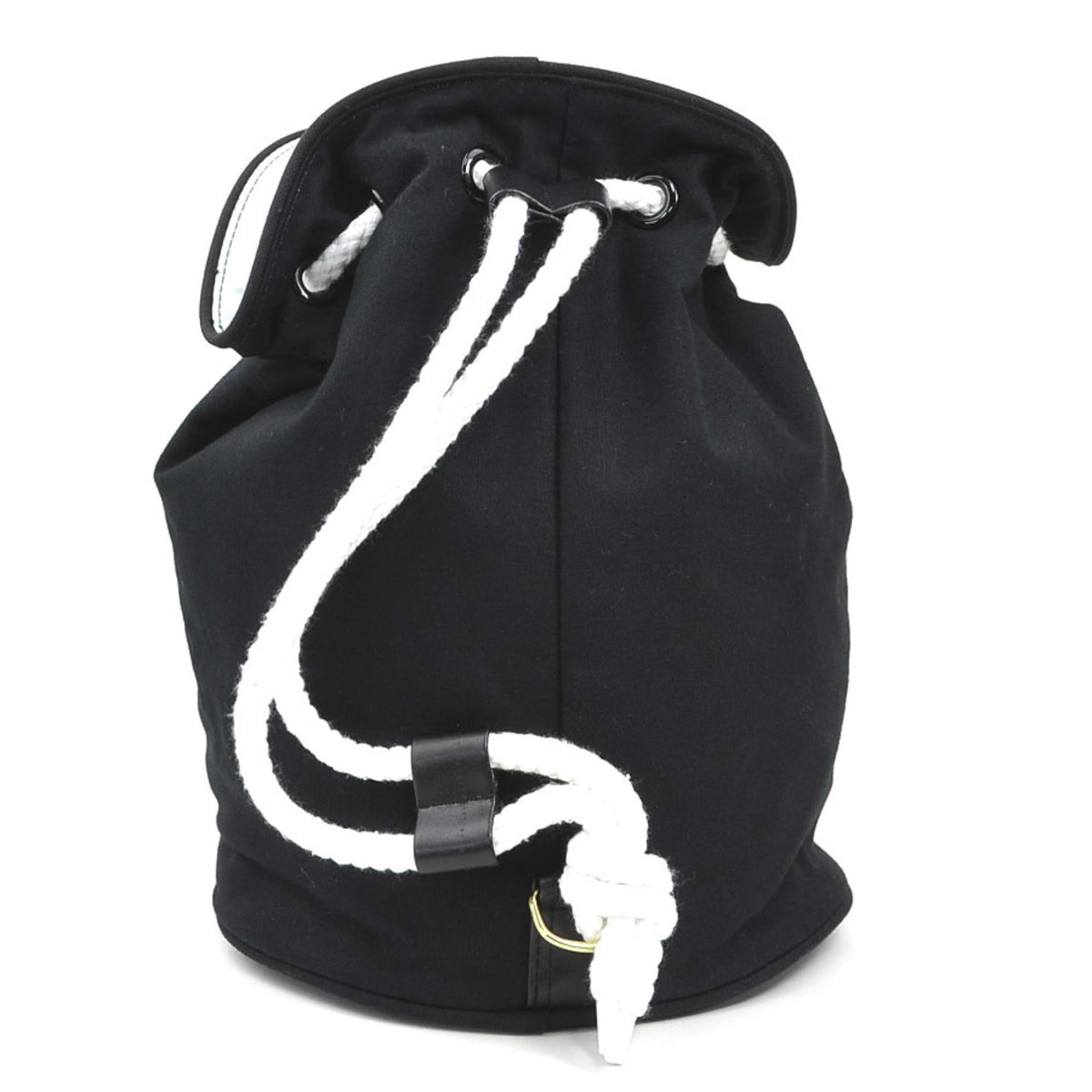 Chanel Black Canvas Shoulder Bag (Pre-Owned)
