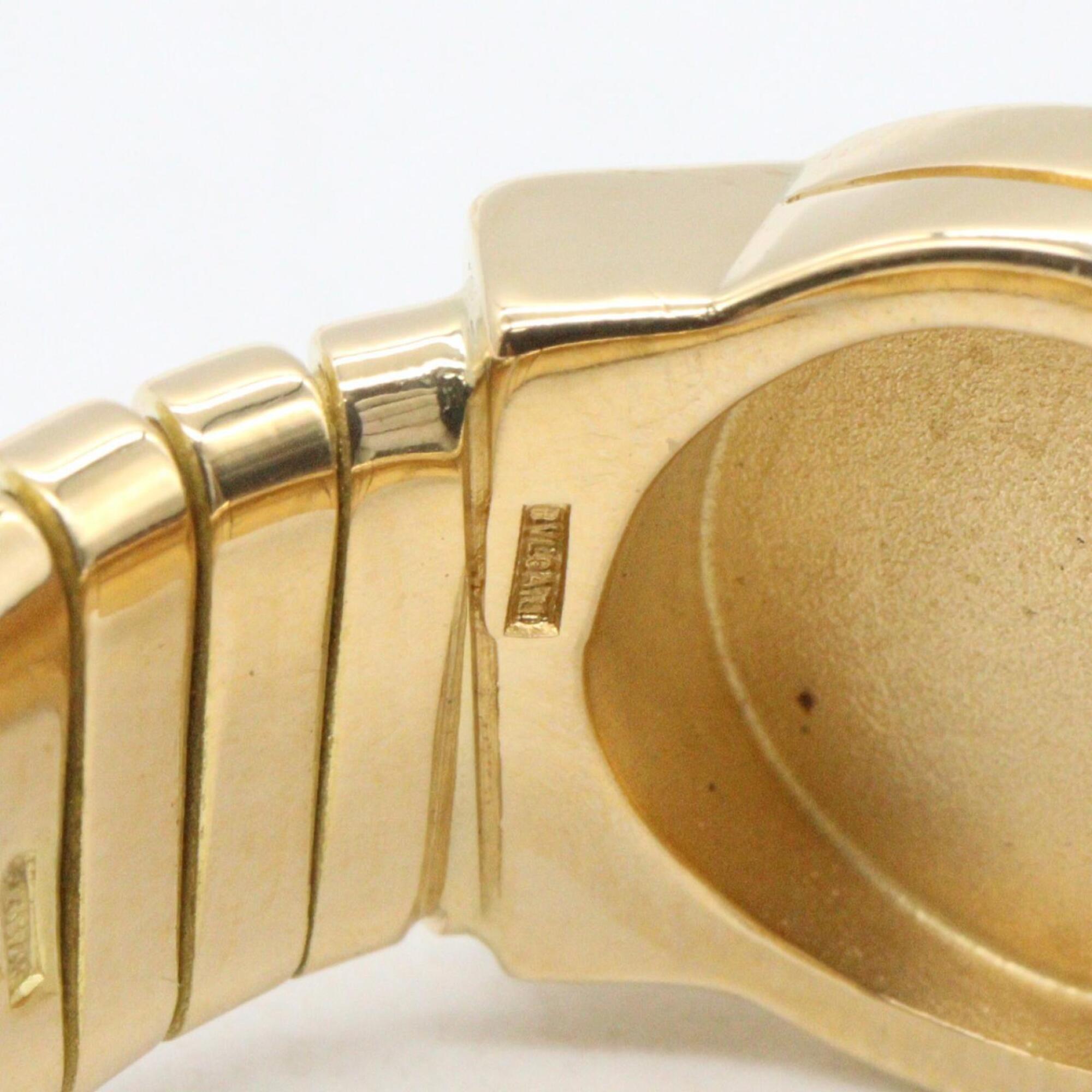 Bvlgari Gold Black Yellow Gold (18K) Band Ring (Pre-Owned)