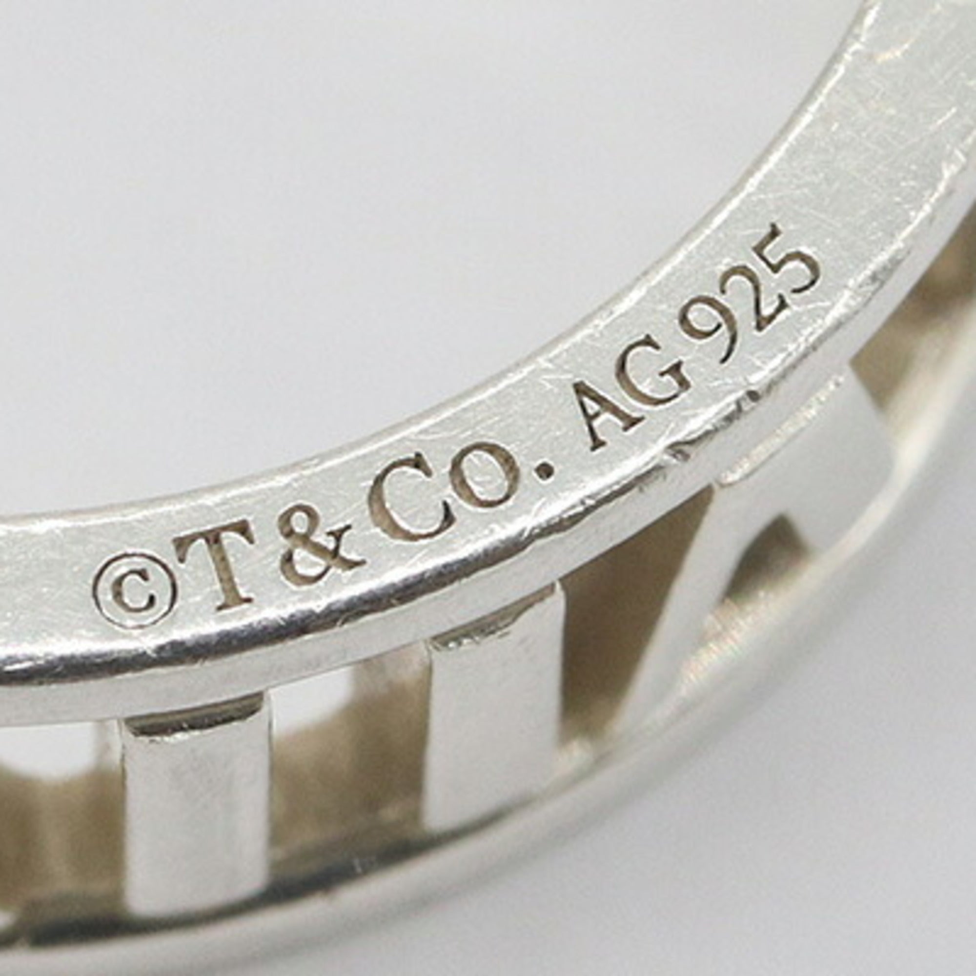 Tiffany Silver Sterling Silver 925 Band Ring (Pre-Owned)
