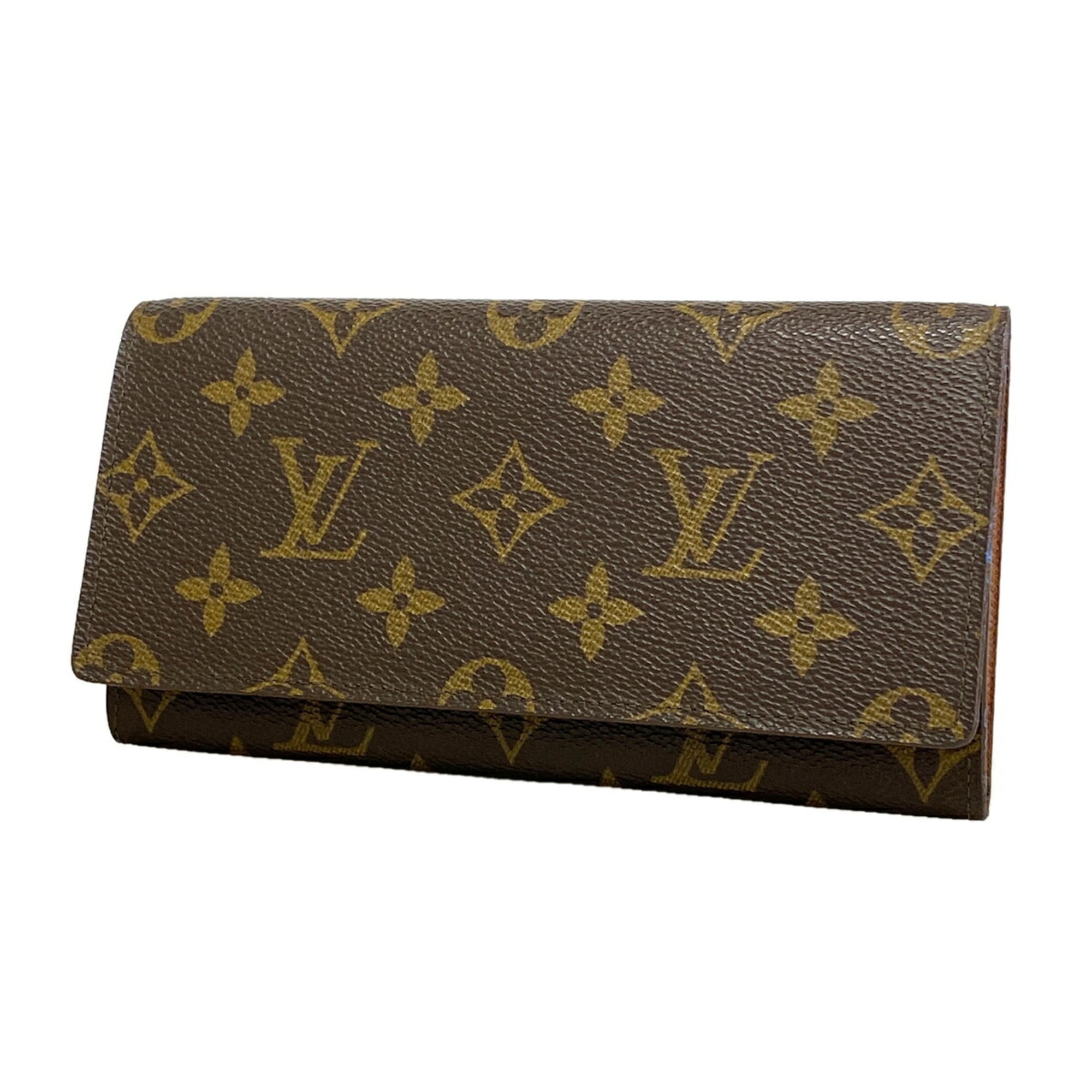 Louis Vuitton Brown Long Bill Wallet (Bi-Fold) (Pre-Owned)