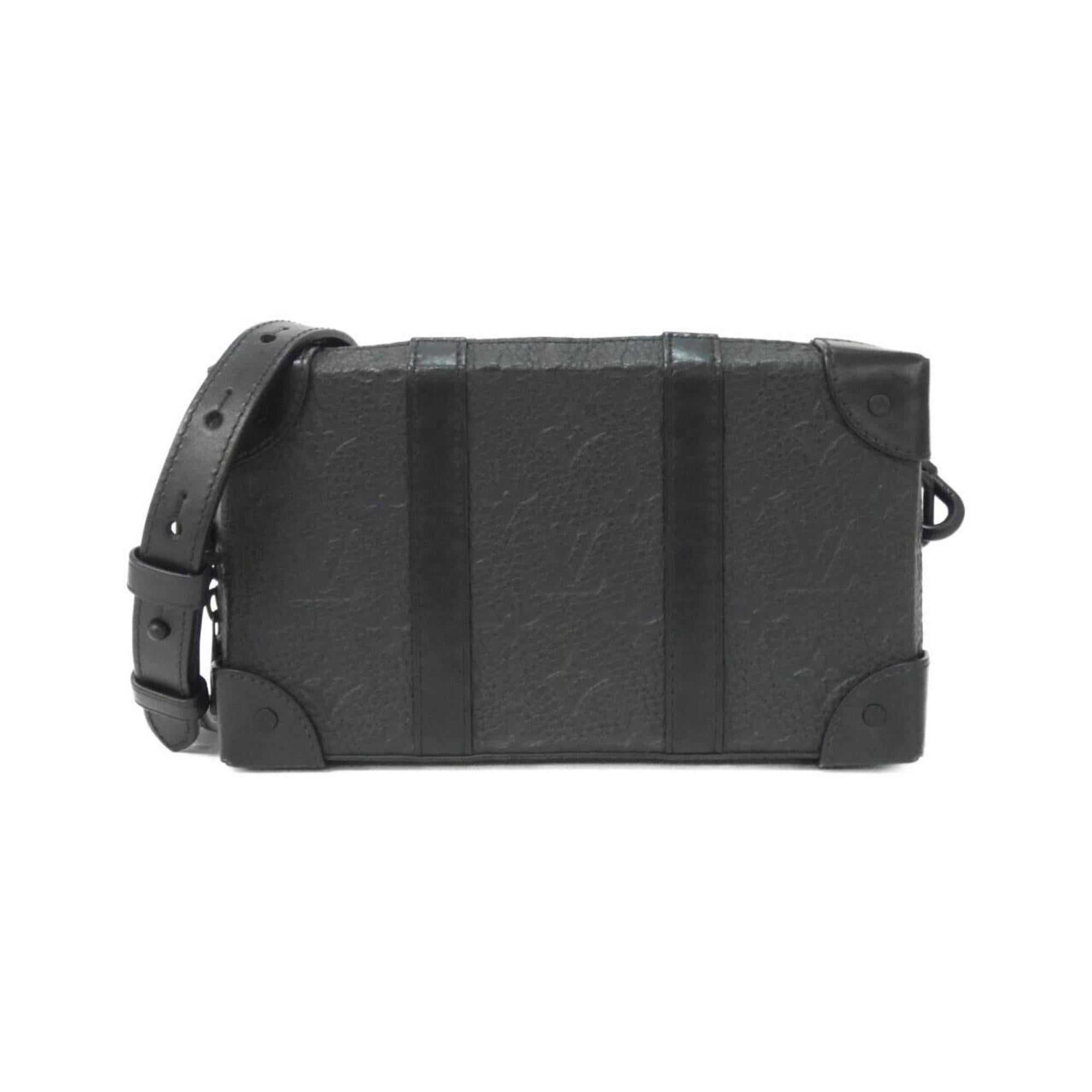 Louis Vuitton Taurillon Black Leather Shoulder Bag (Pre-Owned)