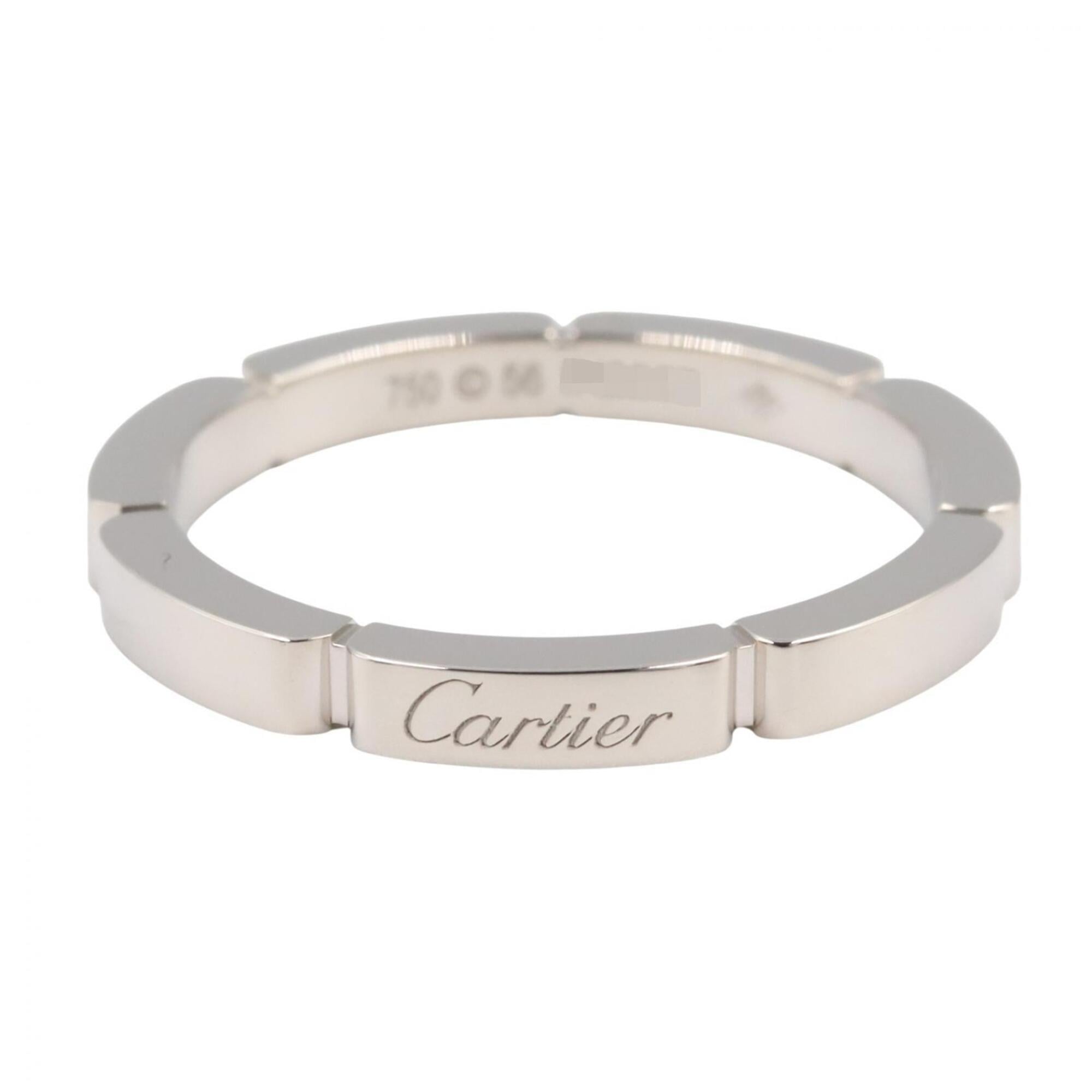 Cartier Silver White Gold (18K) Band Ring (Pre-Owned)