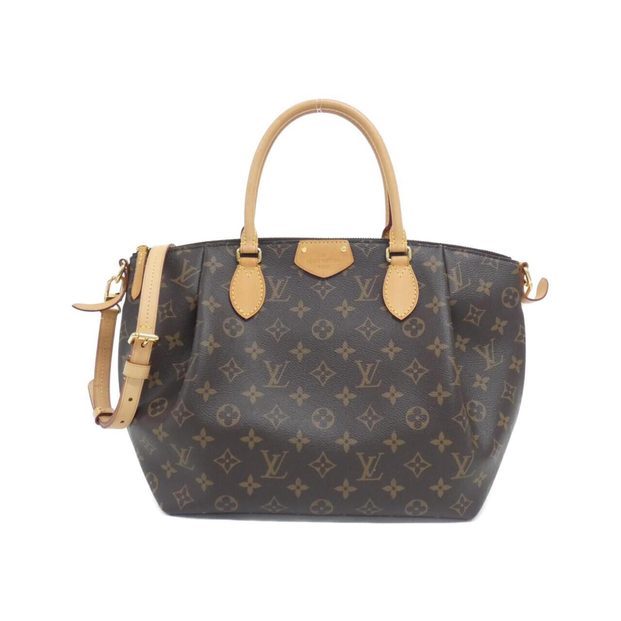 Louis Vuitton Marron Coated Canvas Handbag (Pre-Owned)