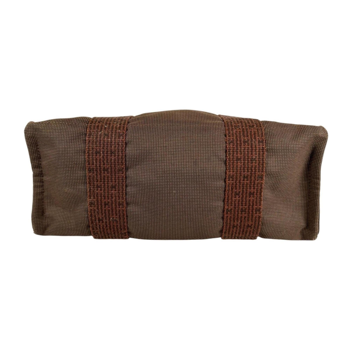 Hermes Brown Canvas Backpack (Pre-Owned)