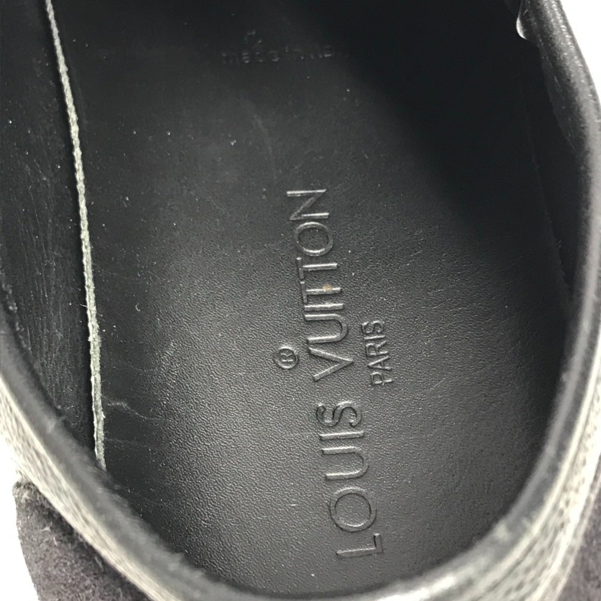 Louis Vuitton Black Blue Sneakers (Pre-Owned)
