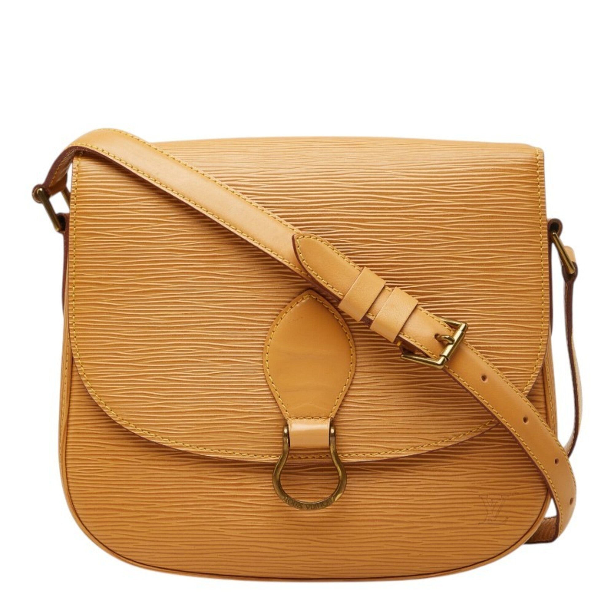 Louis Vuitton Winnipeg Beige Leather Shoulder Bag (Pre-Owned)