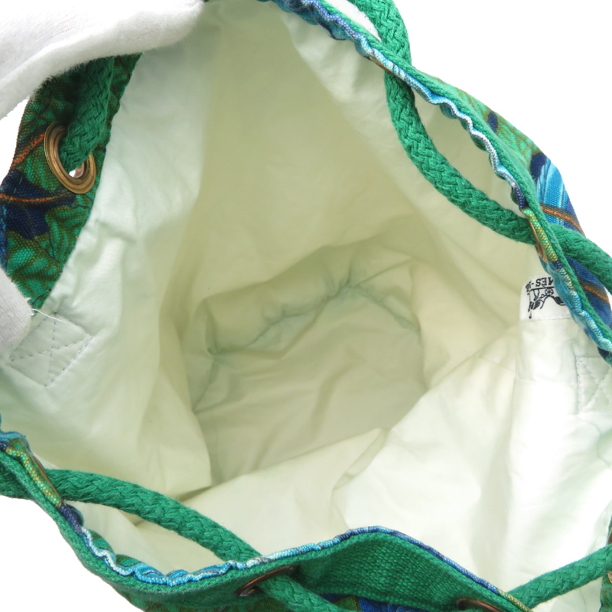 Hermes Cotton Shoulder Bag (Pre-Owned)