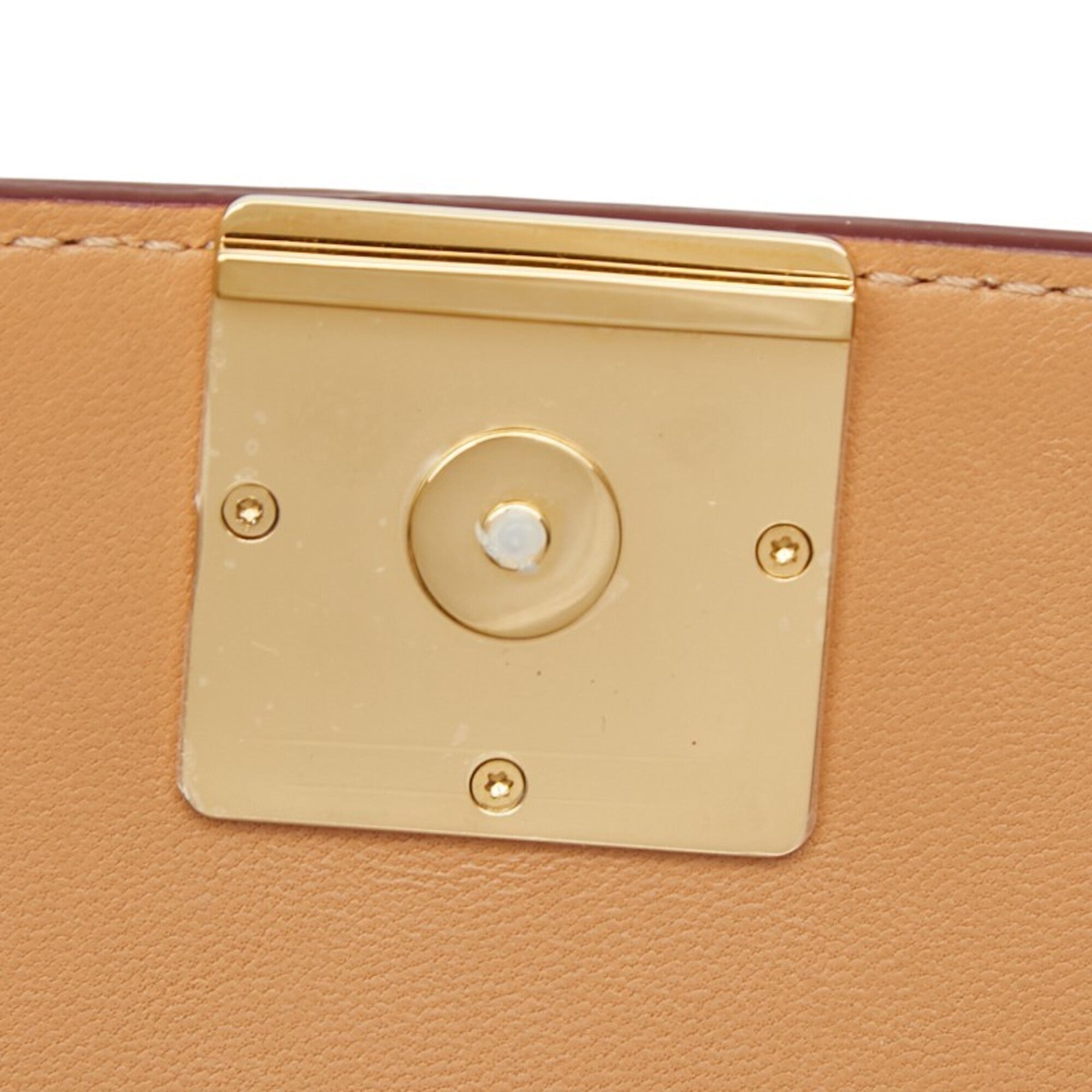 Loewe Bordeaux Leather Shoulder Bag (Pre-Owned)