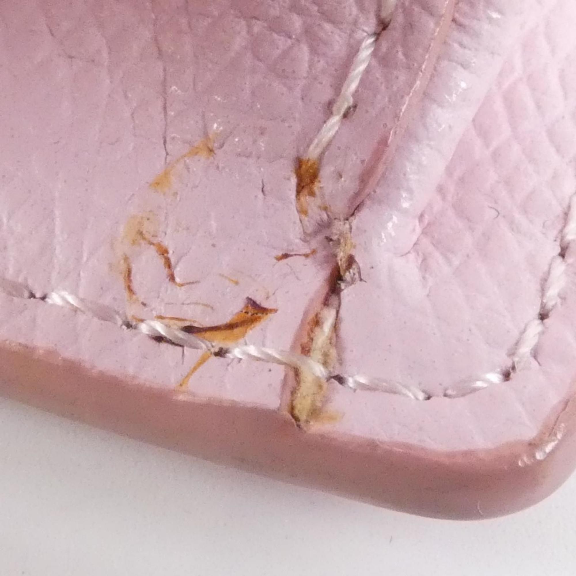 Fendi Light Pink Leather Chain/Shoulder Wallet (Pre-Owned)