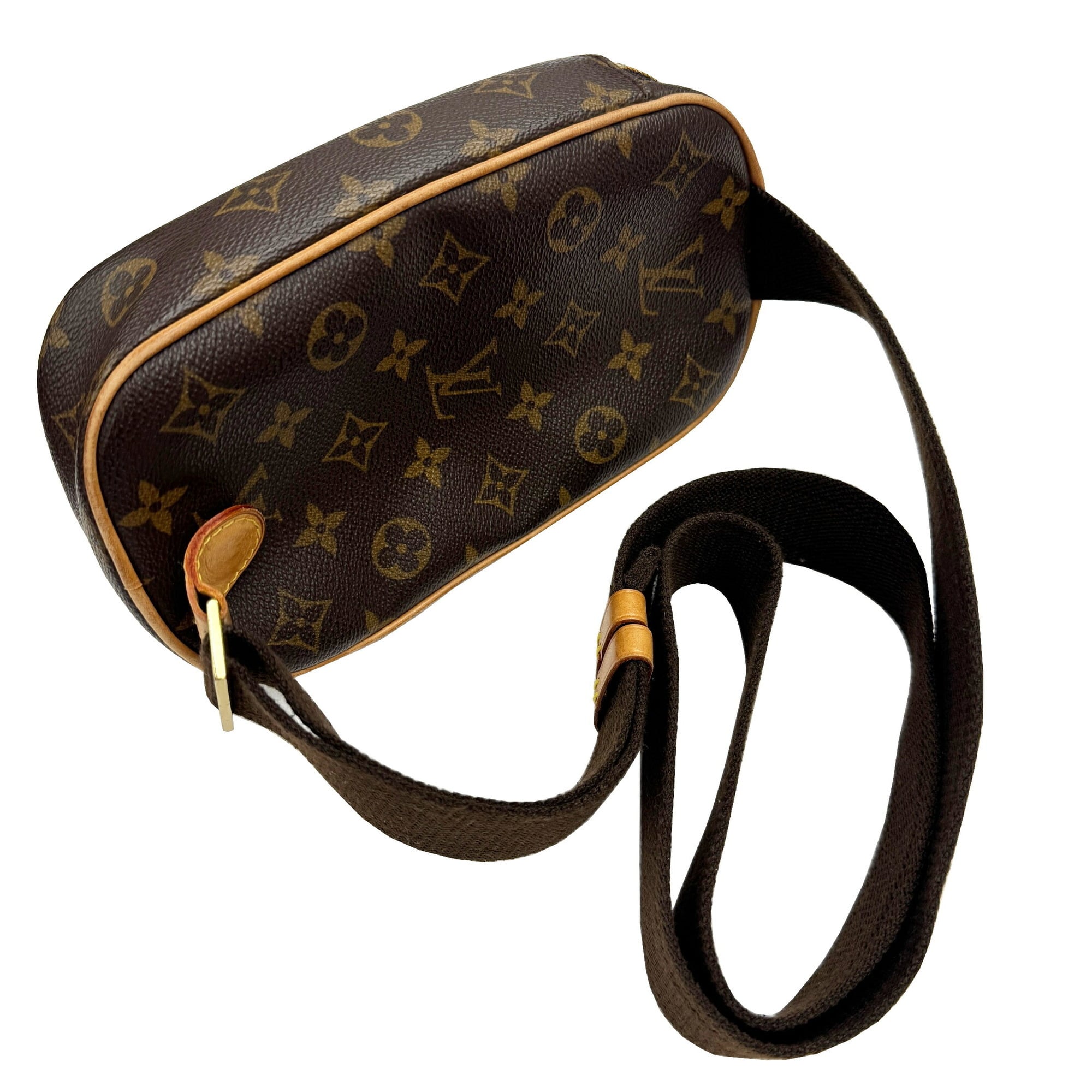 Louis Vuitton Brown Monogram Monogram Shoulder Bag Sling Bag (Pre-Owned)