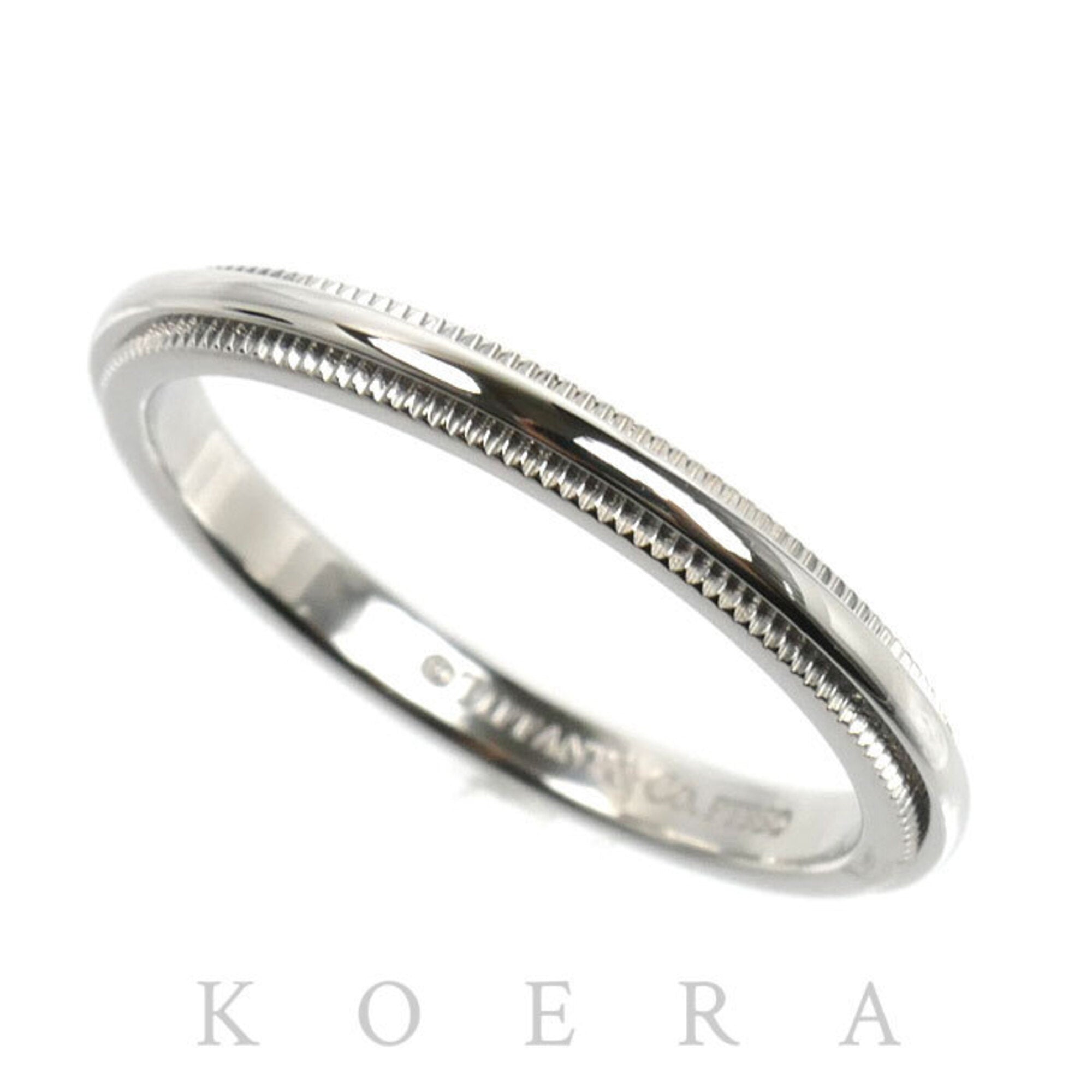 Tiffany Platinum 950 Band Ring (Pre-Owned)