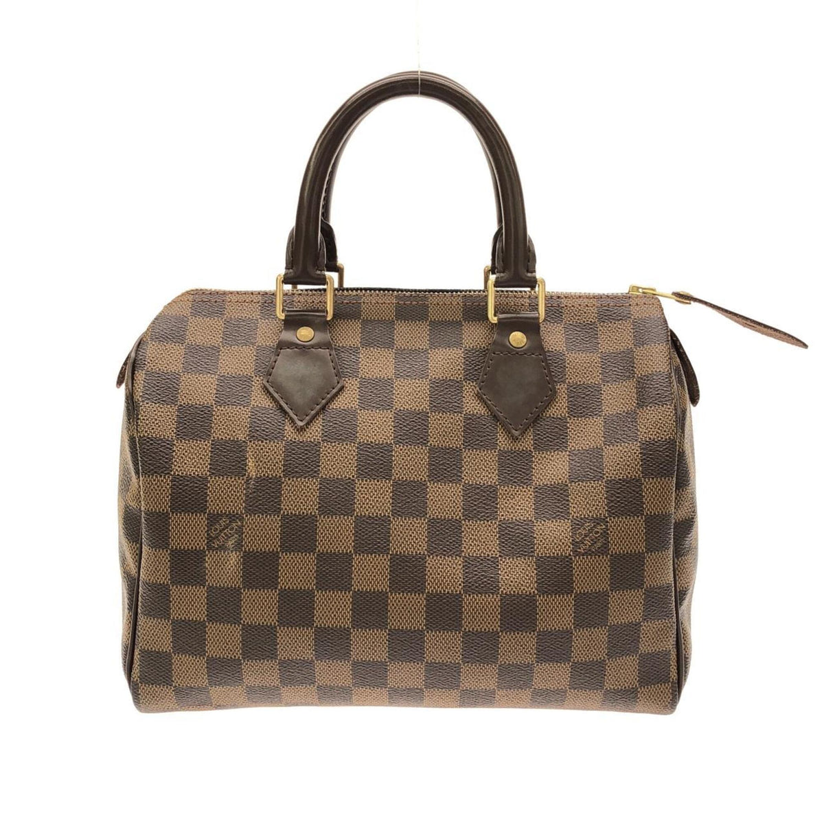Louis Vuitton Damier Ebene Coated Canvas Boston Bag (Pre-Owned)