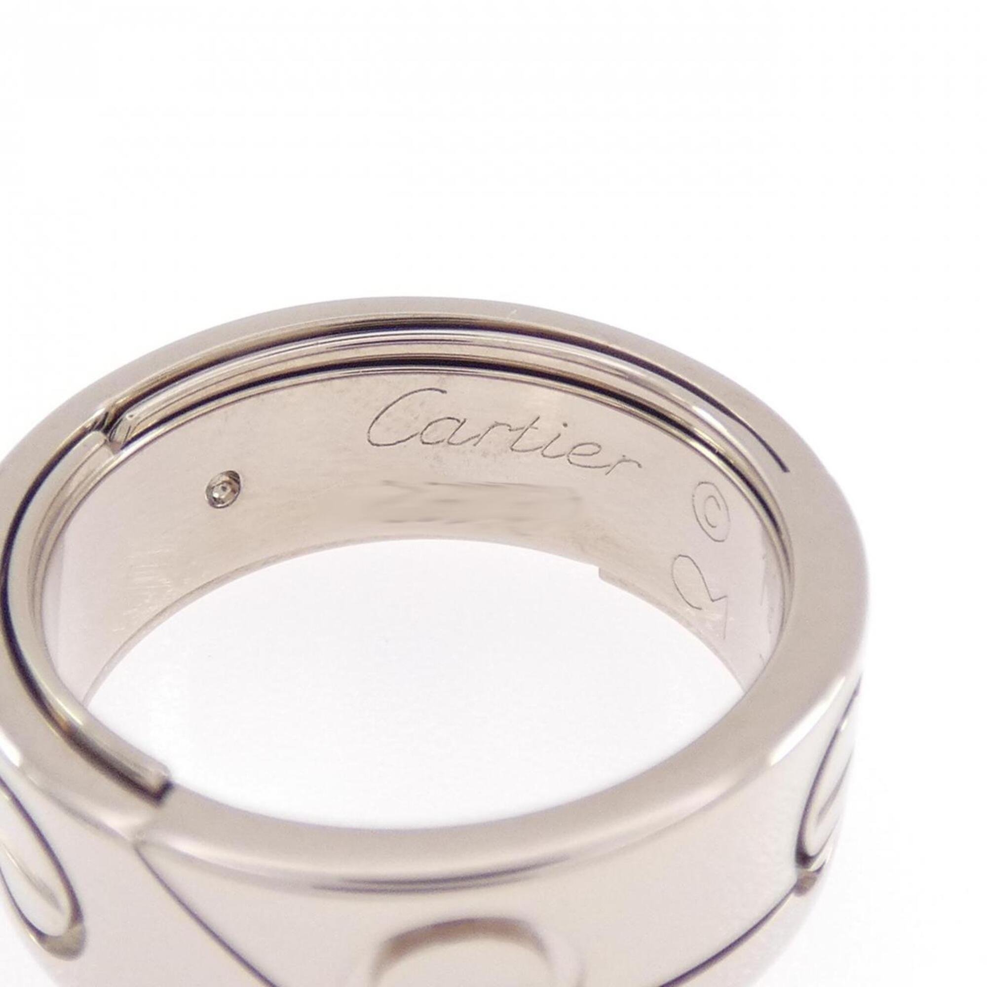 Cartier White Gold White Gold (18K) Band Ring (Pre-Owned)