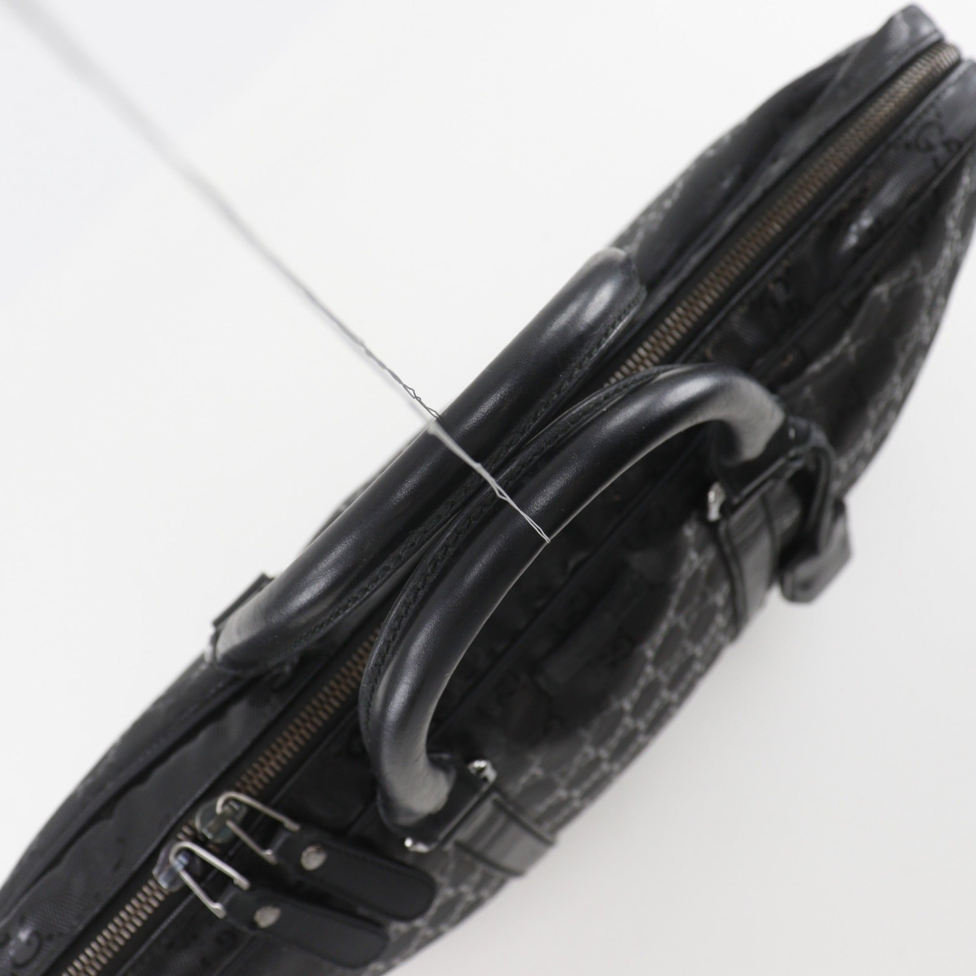 Gucci Black Pvc Handbag (Pre-Owned)