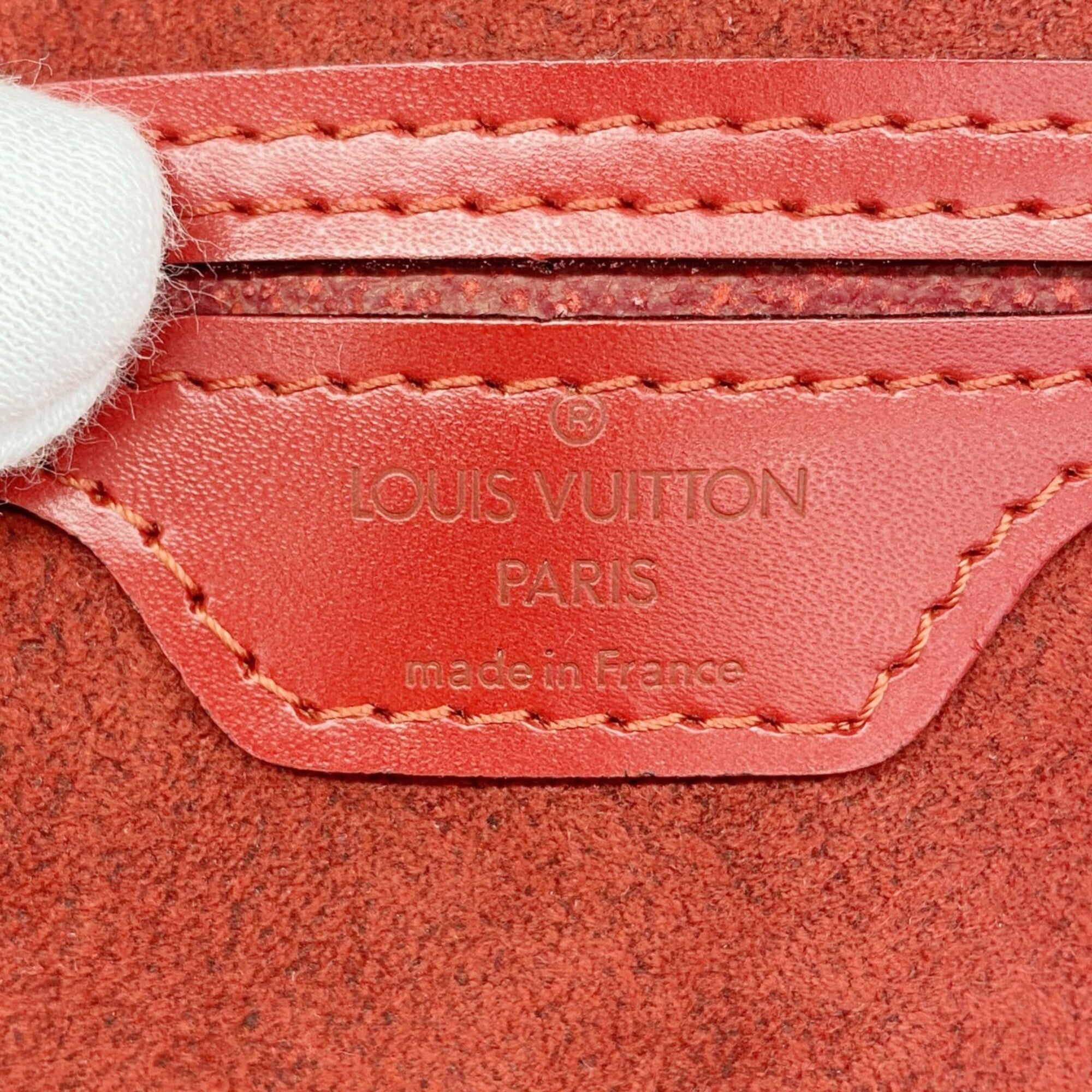 Louis Vuitton Castilian Red Backpack (Pre-Owned)