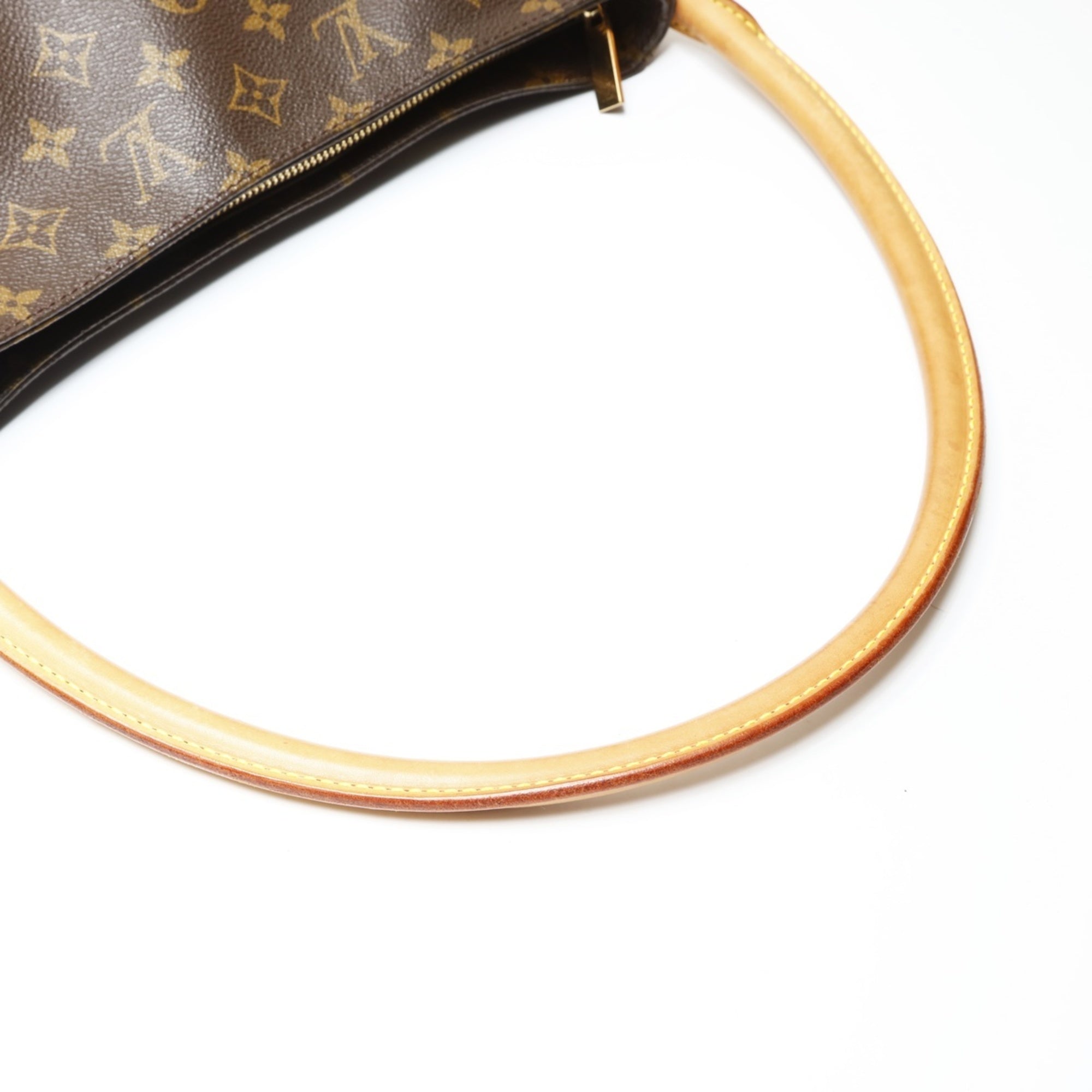 Louis Vuitton Brown Monogram Shoulder Bag (Pre-Owned)