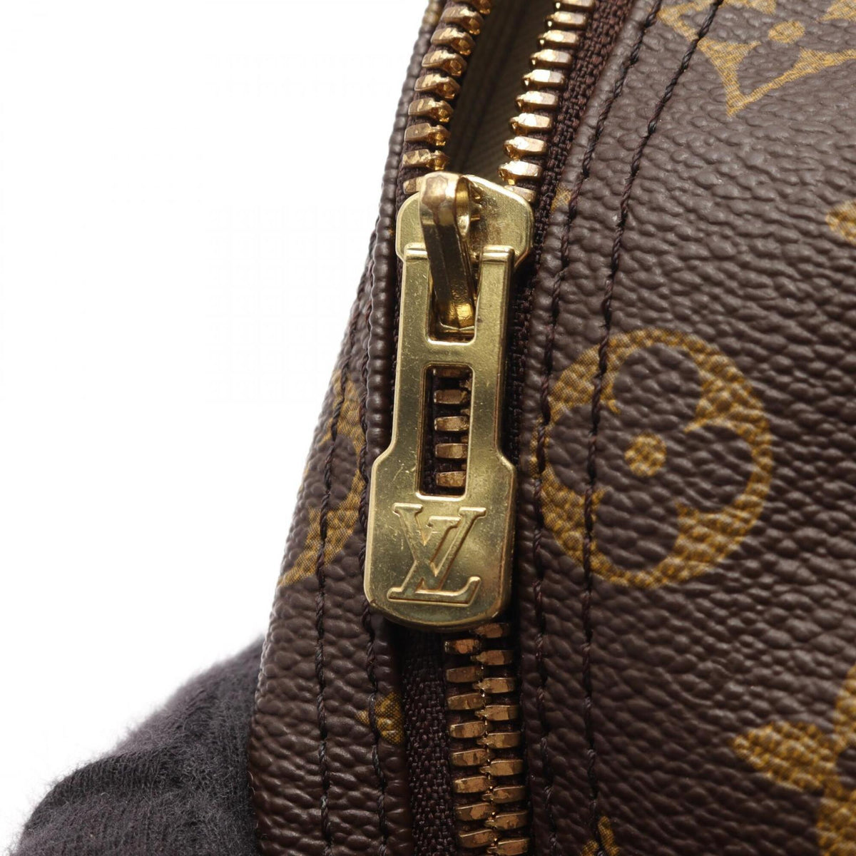 Louis Vuitton Brown Monogram Monogram Leather Handbag (Pre-Owned)