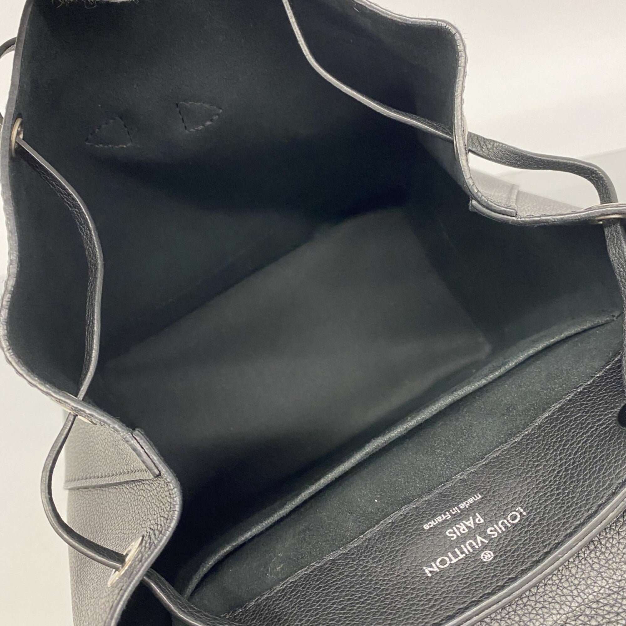 Louis Vuitton Noir Backpack (Pre-Owned)