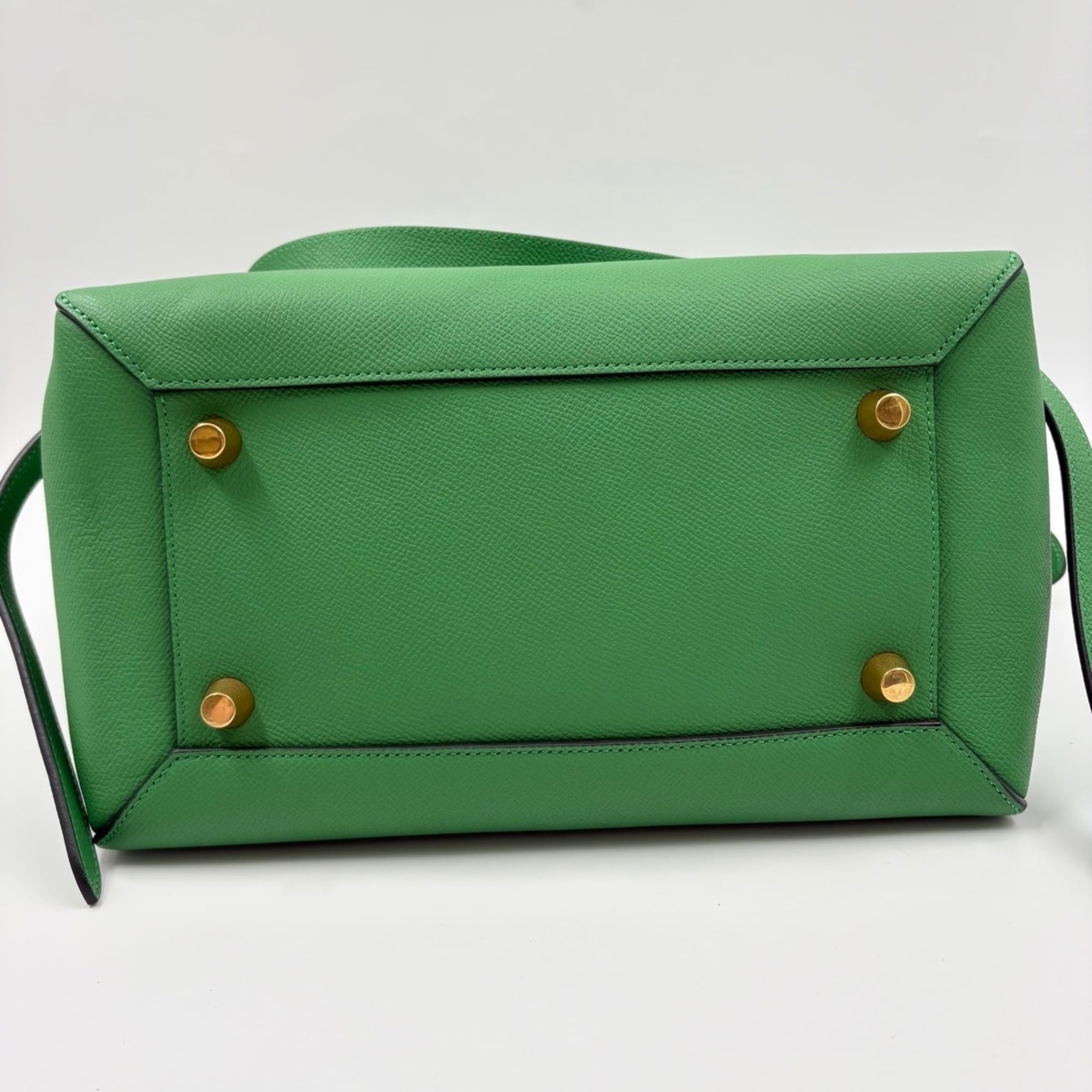 Celine Green Handbag Shoulder Bag (Pre-Owned)
