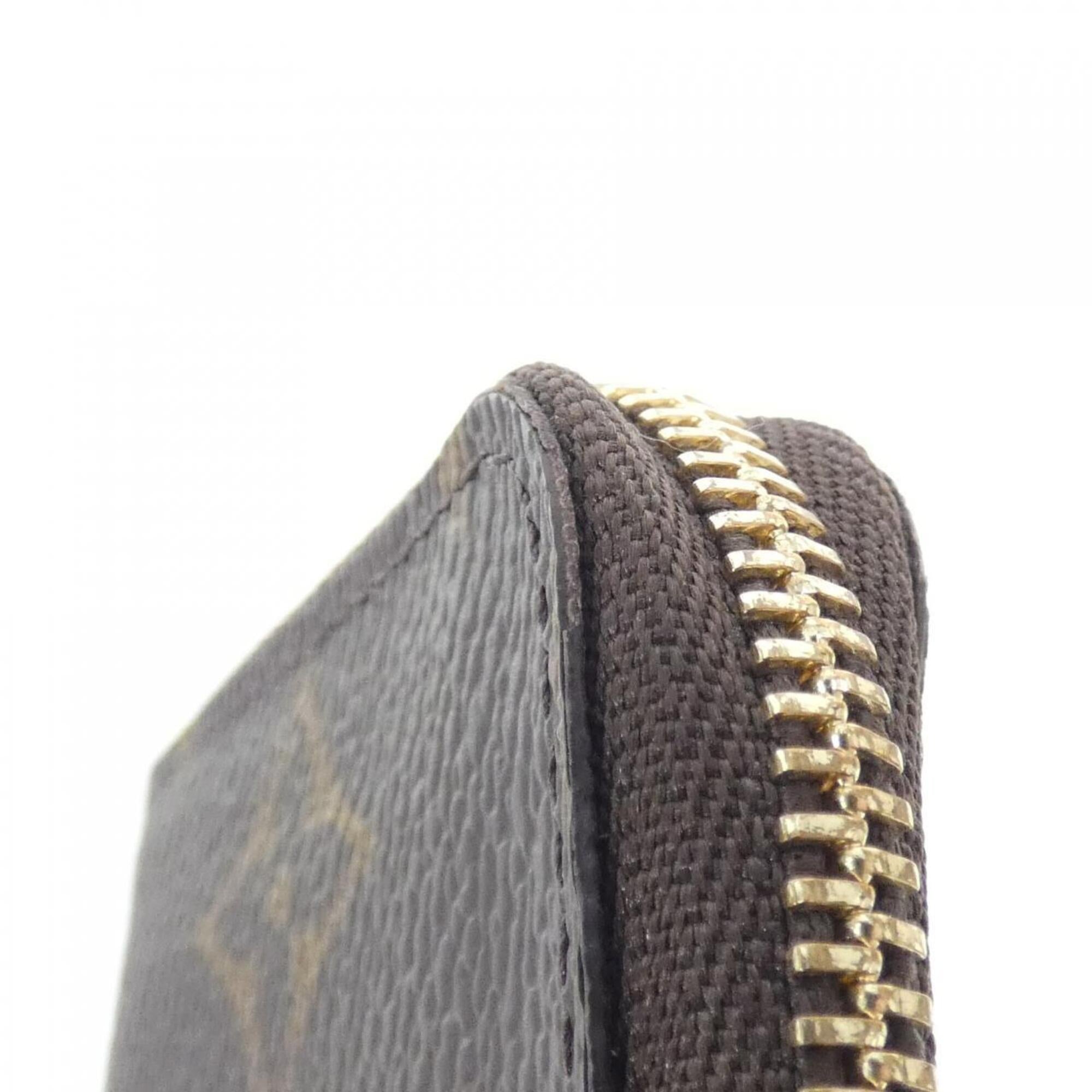 Louis Vuitton Marron Coated Canvas Coin Purse/Coin Case (Pre-Owned)