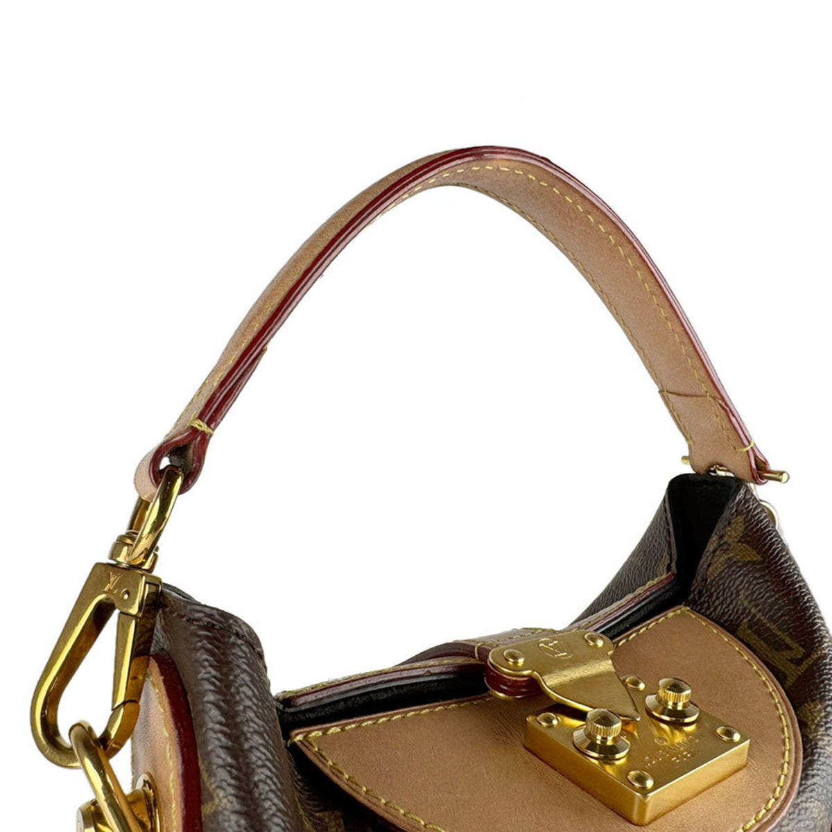 Louis Vuitton Brown Monogram Monogram Handbag Shoulder Bag (Pre-Owned)