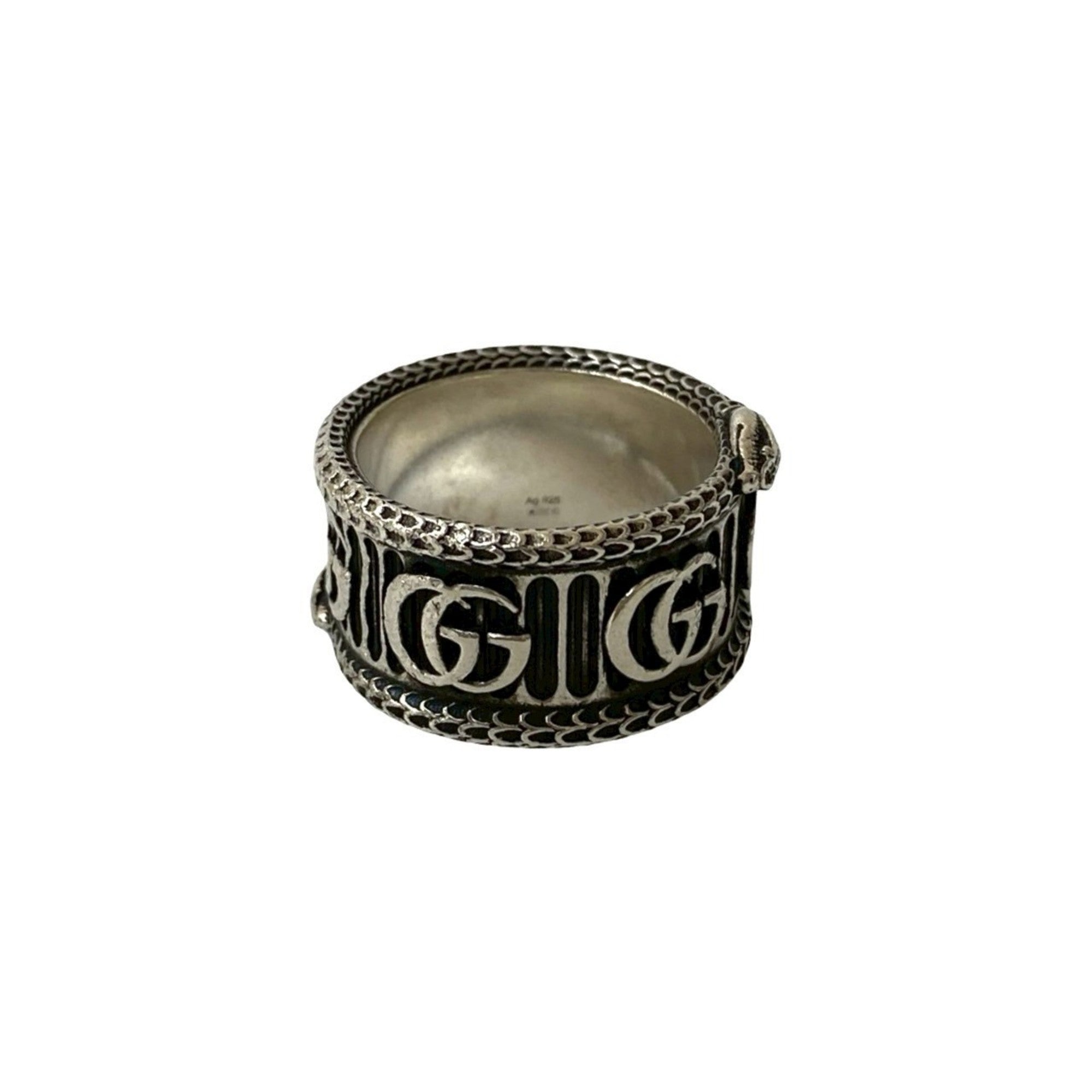 Gucci Silver Silver 925 Band Ring (Pre-Owned)