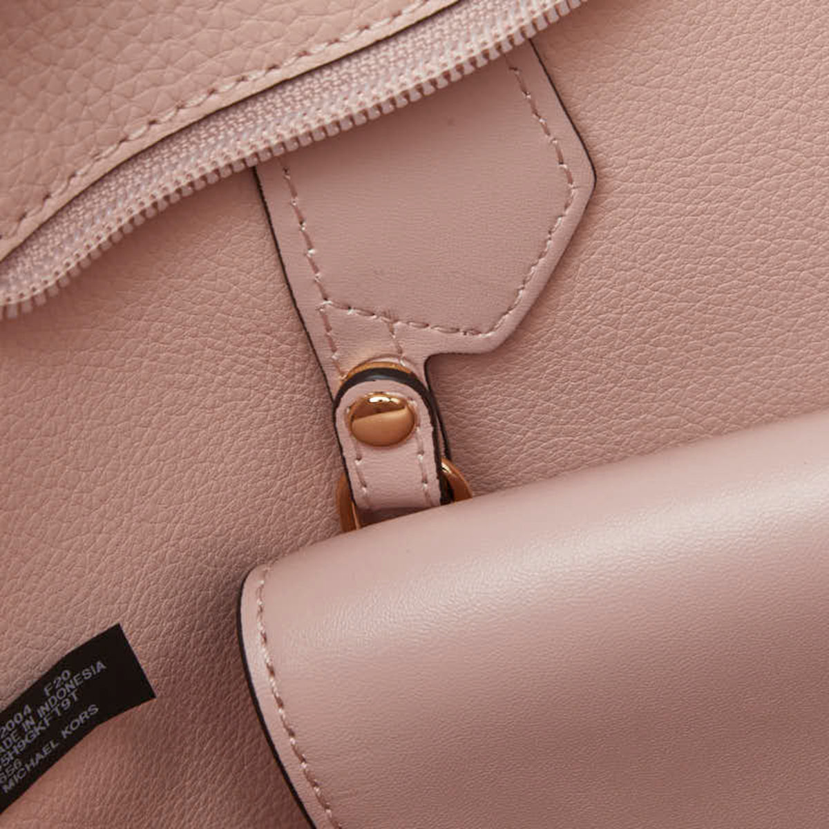 Michael Kors Pink Leather Pouch Shoulder Bag Tote Bag (Pre-Owned)
