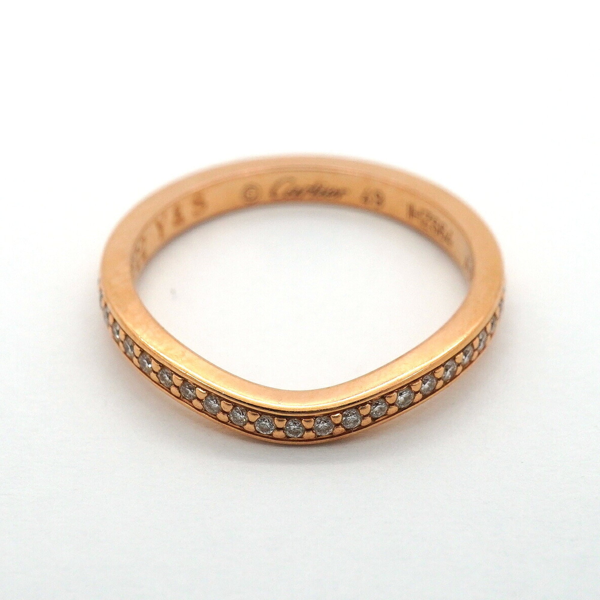 Cartier Pink Gold (18K) Band Ring (Pre-Owned)