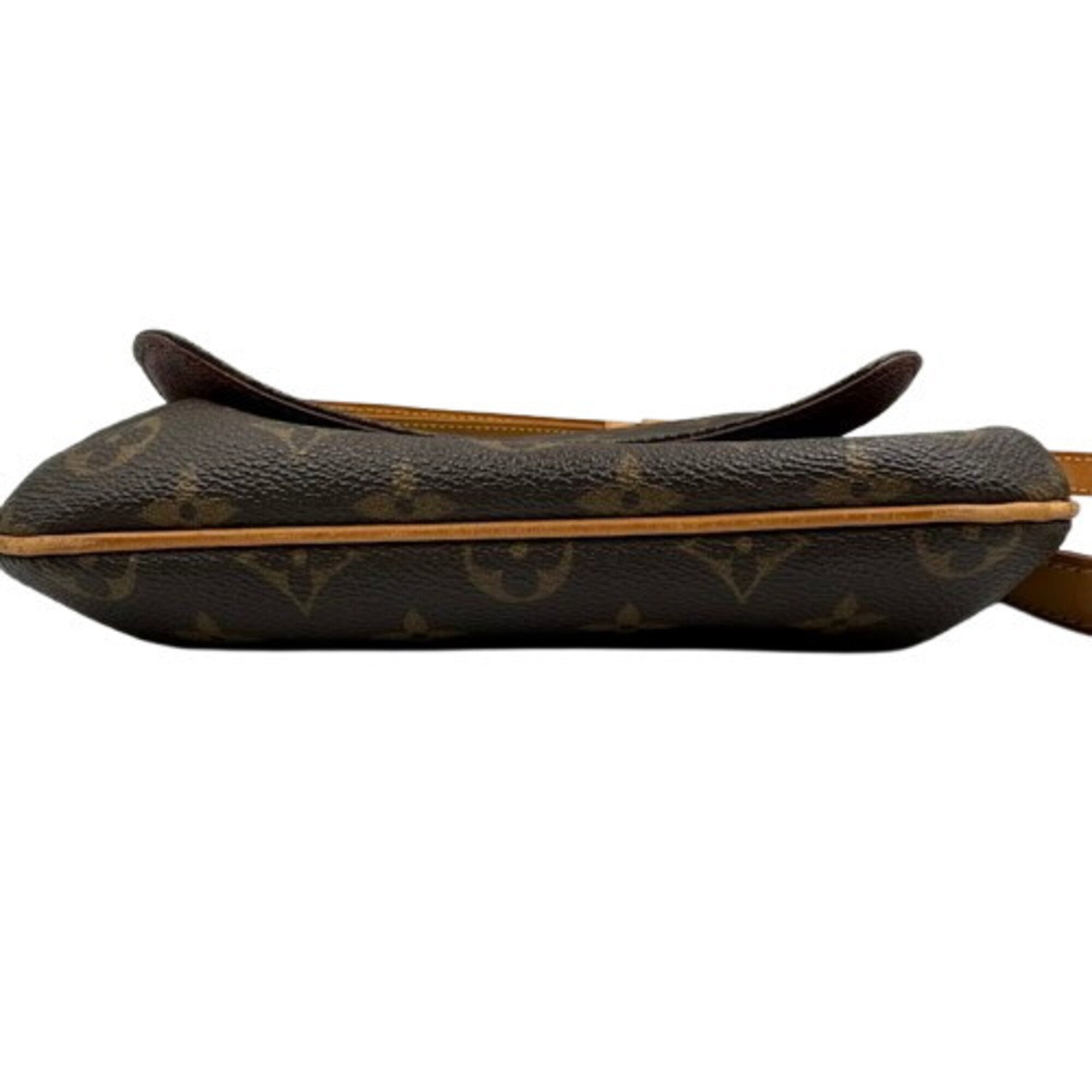 Louis Vuitton Monogram Brown Pvc Shoulder Bag (Pre-Owned)