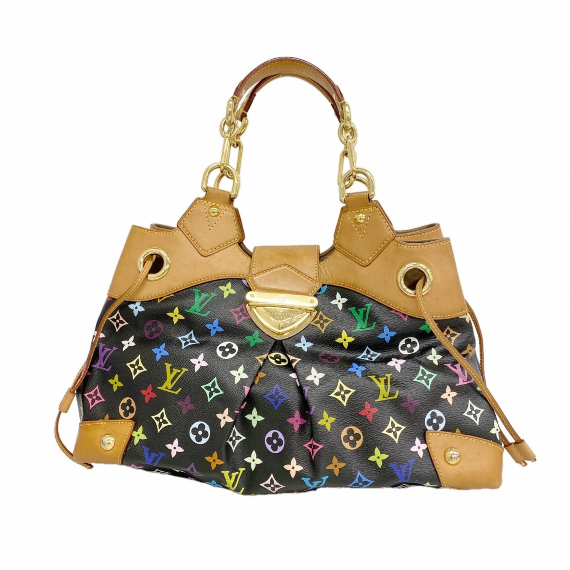 Louis Vuitton Noir Handbag (Pre-Owned)