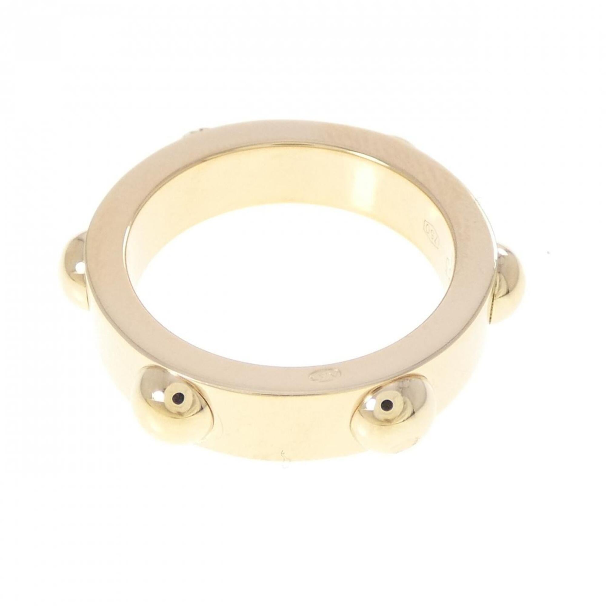 Louis Vuitton Yellow Gold Yellow Gold (18K) Band Ring (Pre-Owned)