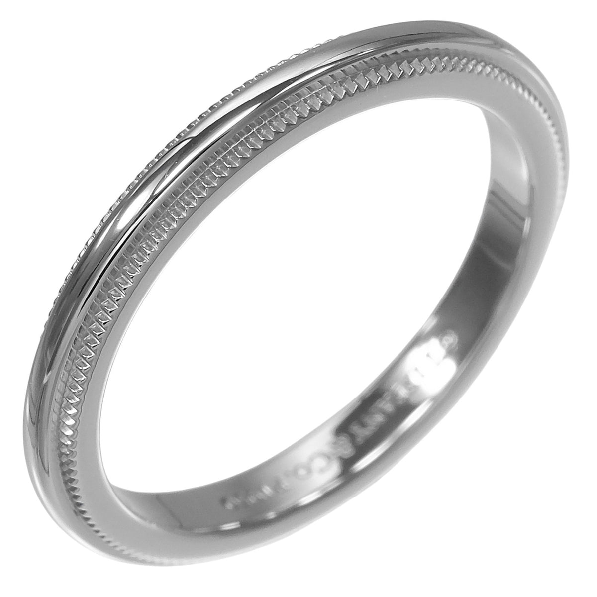Tiffany Platinum 950 Band Ring (Pre-Owned)