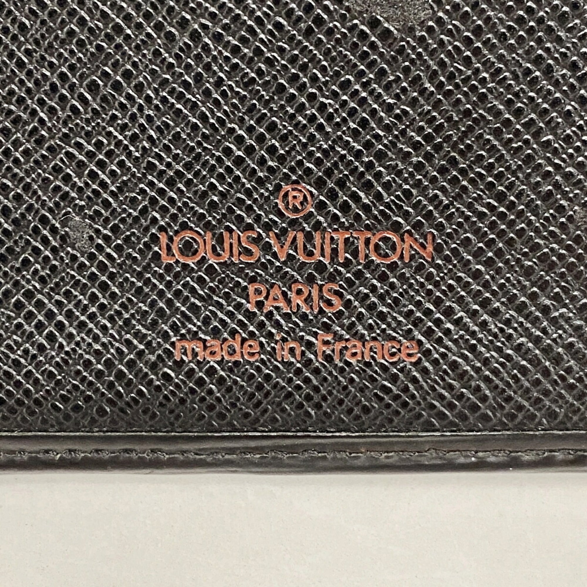 Louis Vuitton Noir Wallet (Bi-Fold) (Pre-Owned)