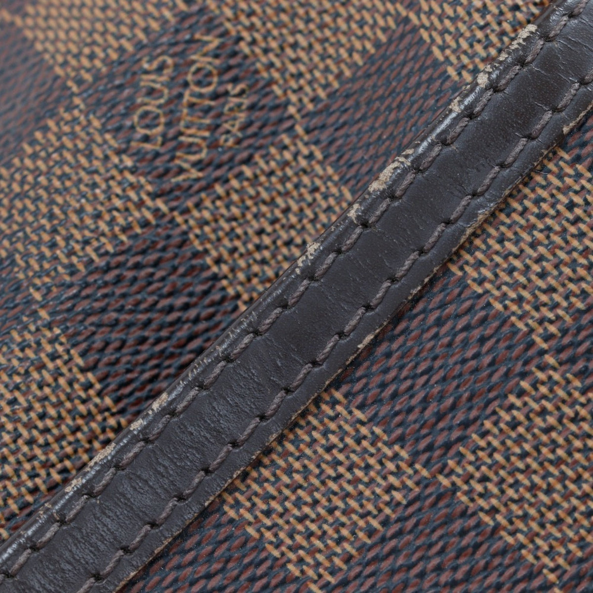 Louis Vuitton Brown Damier Canvas Shoulder Bag (Pre-Owned)