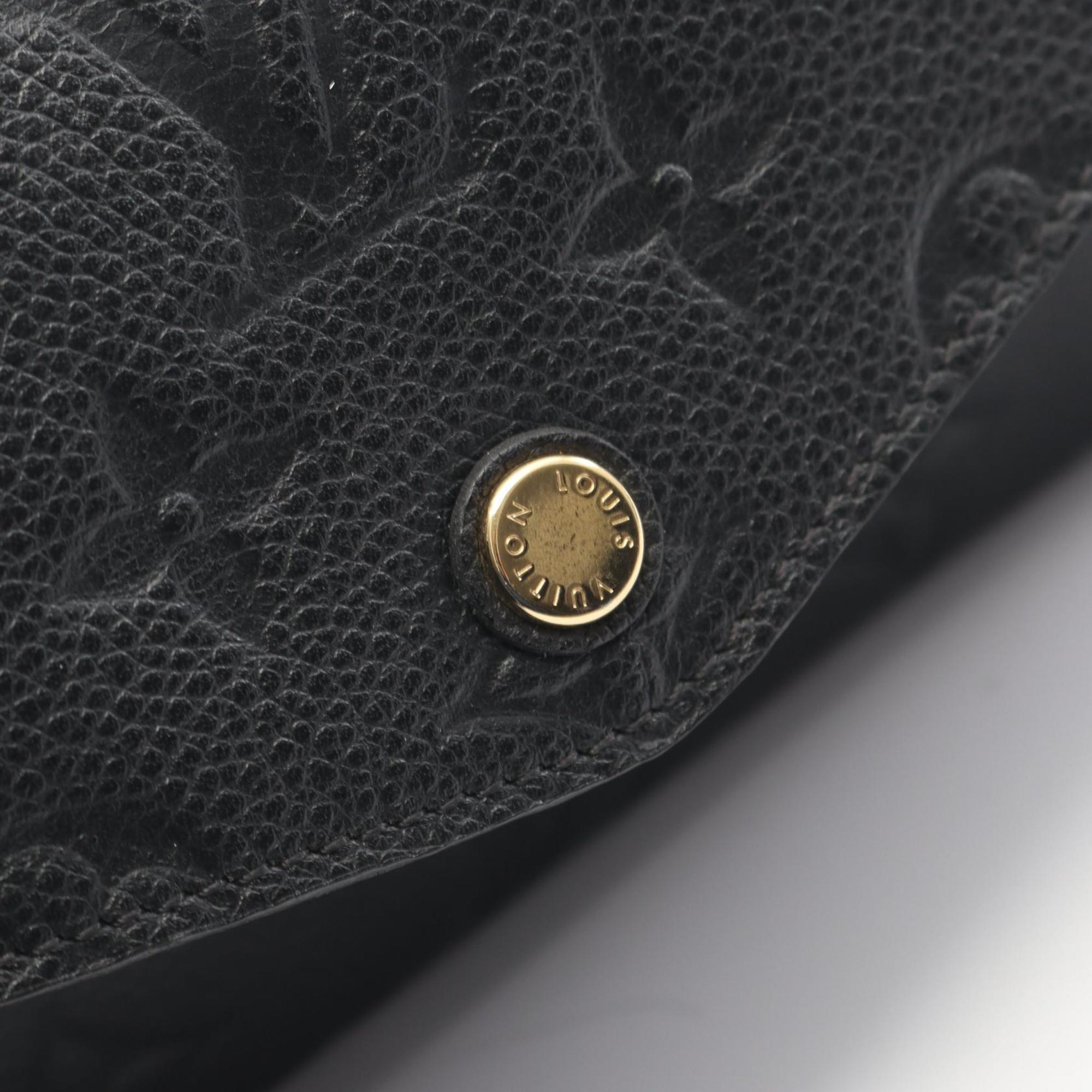 Louis Vuitton Infini Navy Monogram Empreinte Long Wallet (Bi-Fold) (Pre-Owned)