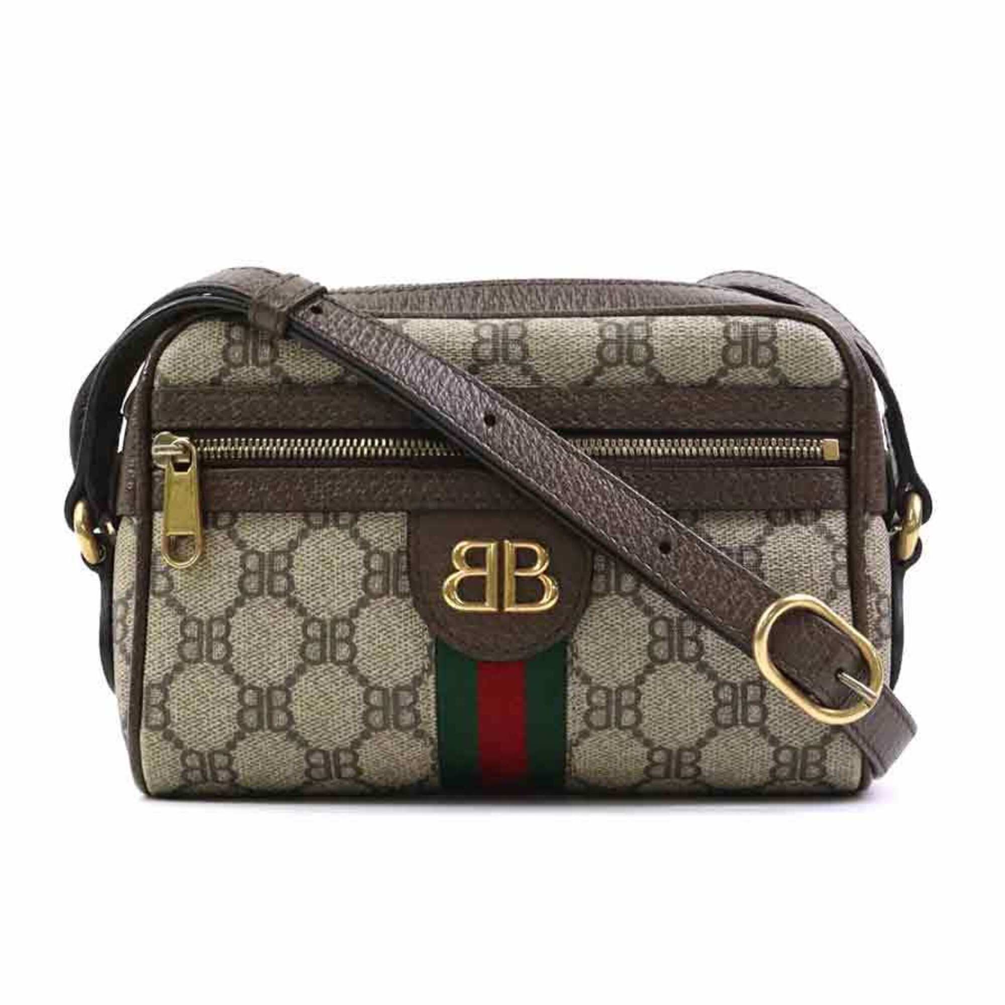 Balenciaga Brown Pvc Leather Shoulder Bag (Pre-Owned)