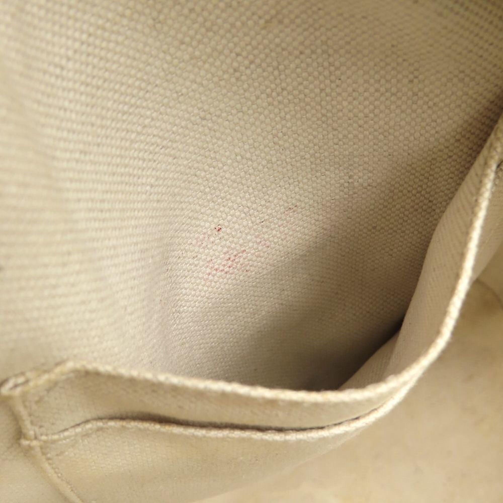 Gucci Beige Brown Gg Supreme Canvas Leather Backpack (Pre-Owned)