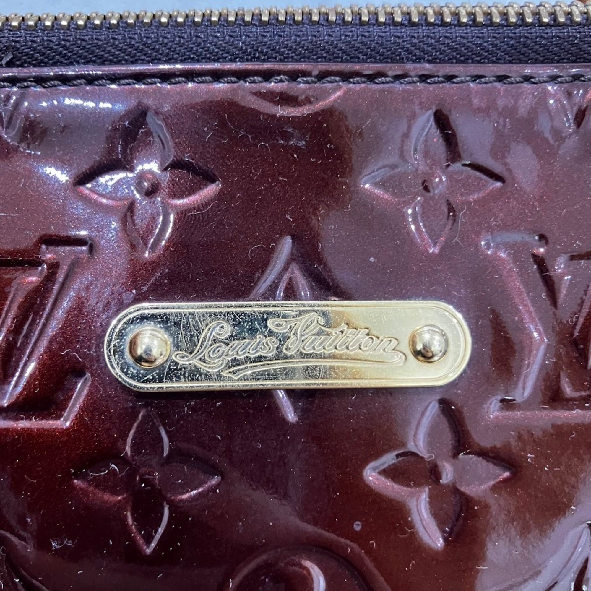 Louis Vuitton Amarante Leather Handbag (Pre-Owned)