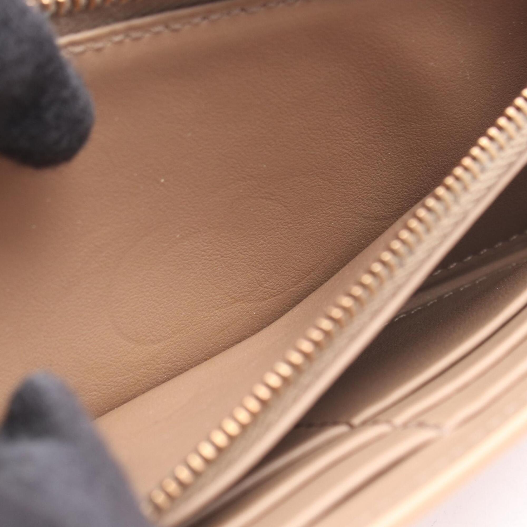 Tod's Pink Leather Long Wallet (Bi-Fold) (Pre-Owned)